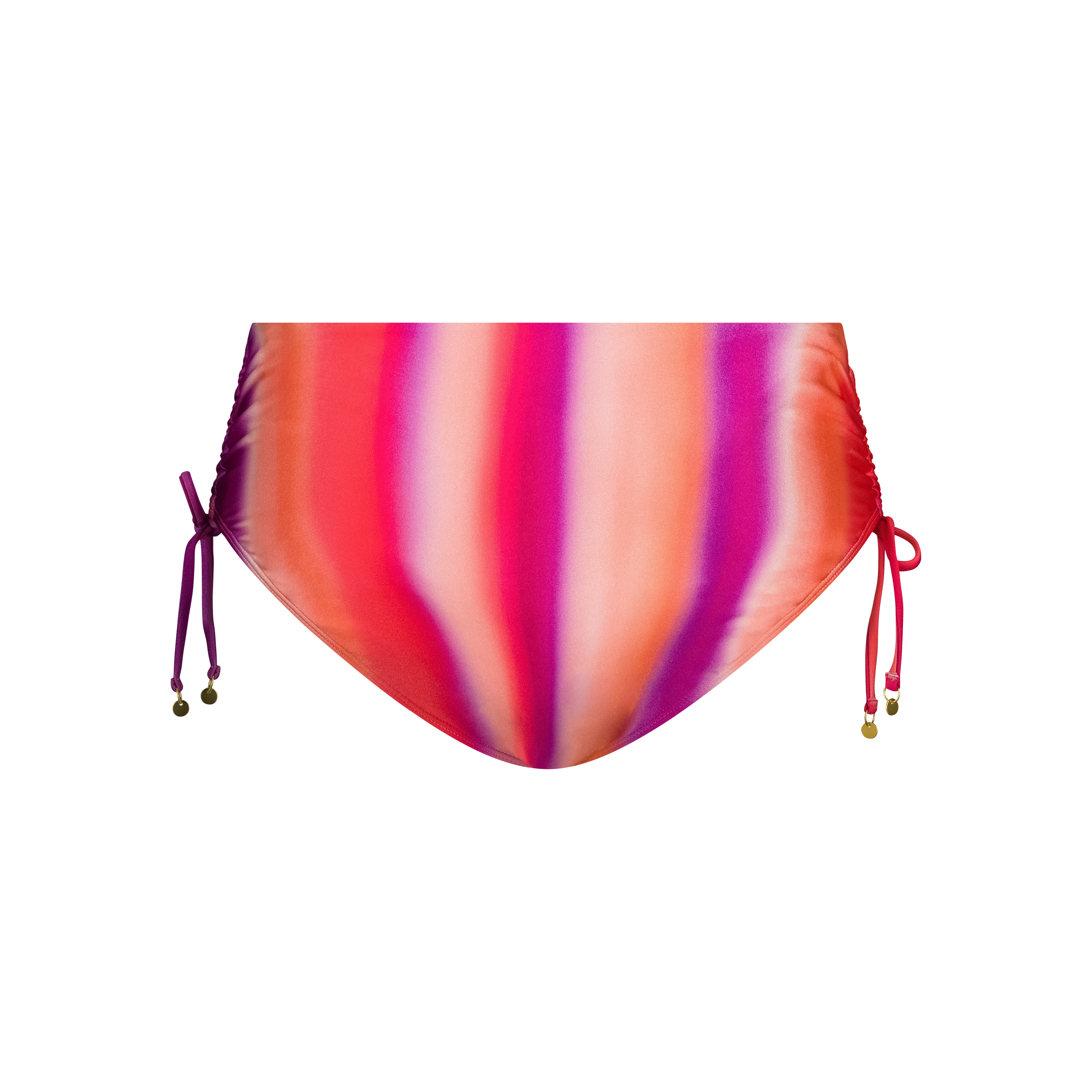 Midi bow bikini bottom gradient 