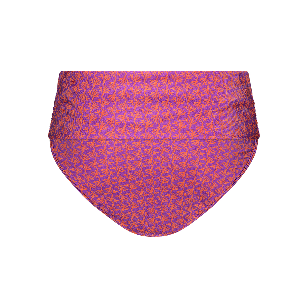 Flipover bikini bottom coral