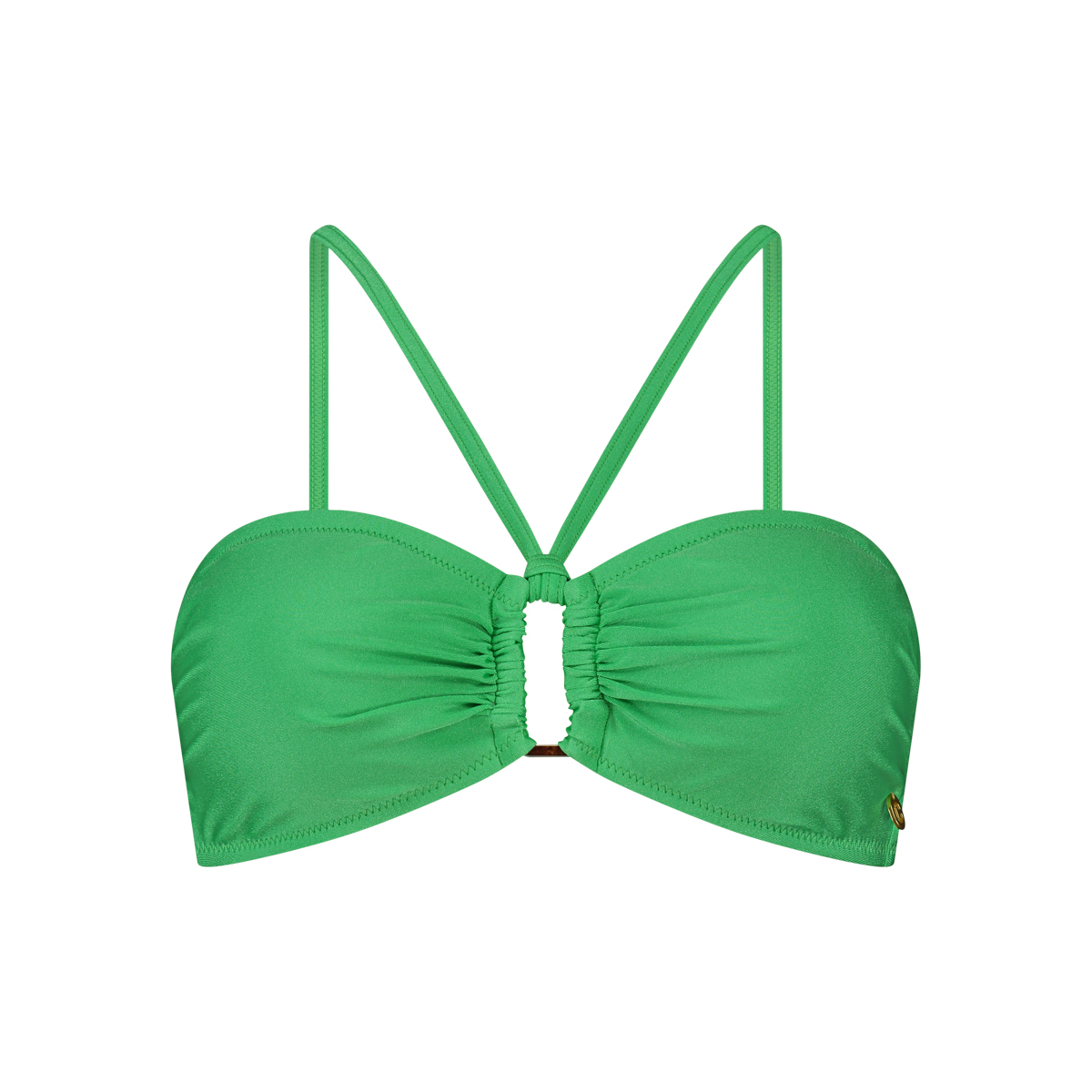 Bandeau bikini minty green 