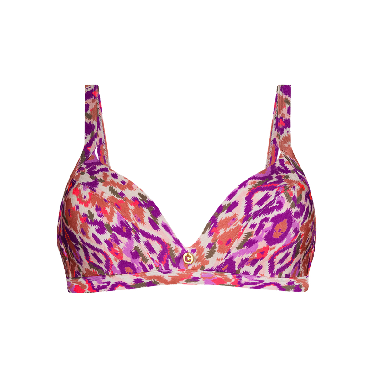 Triangle bikini top summer ikat 
