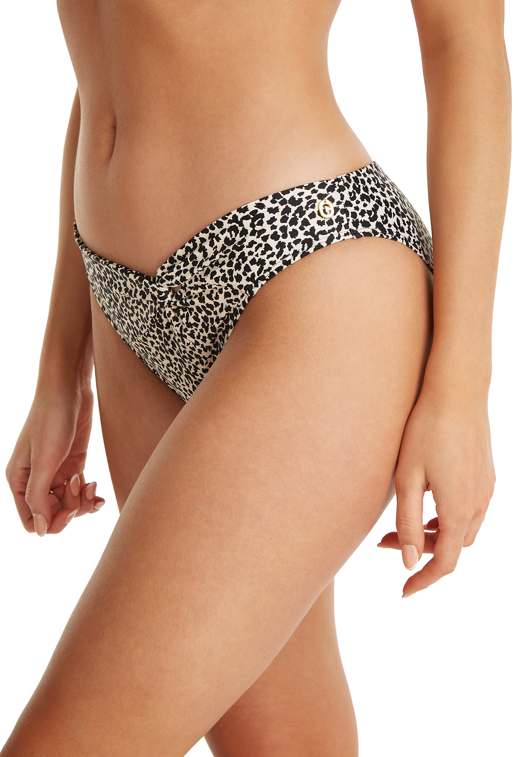 Knot bikini bottom wild dot 