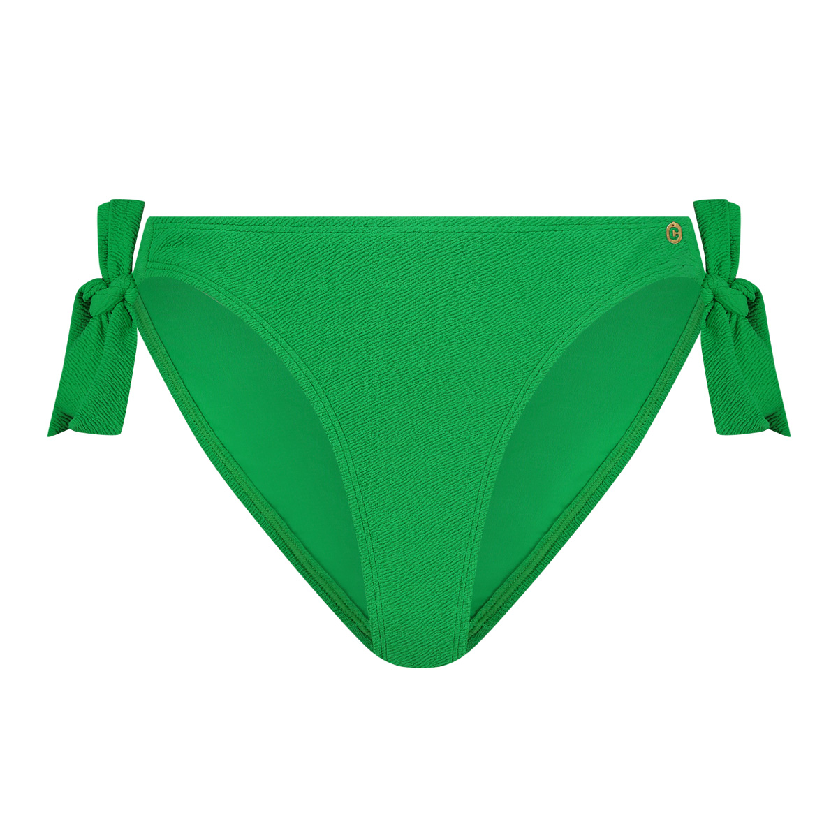 Bikini bottom bow bright green relief Bikini bottom bow bright green relief
