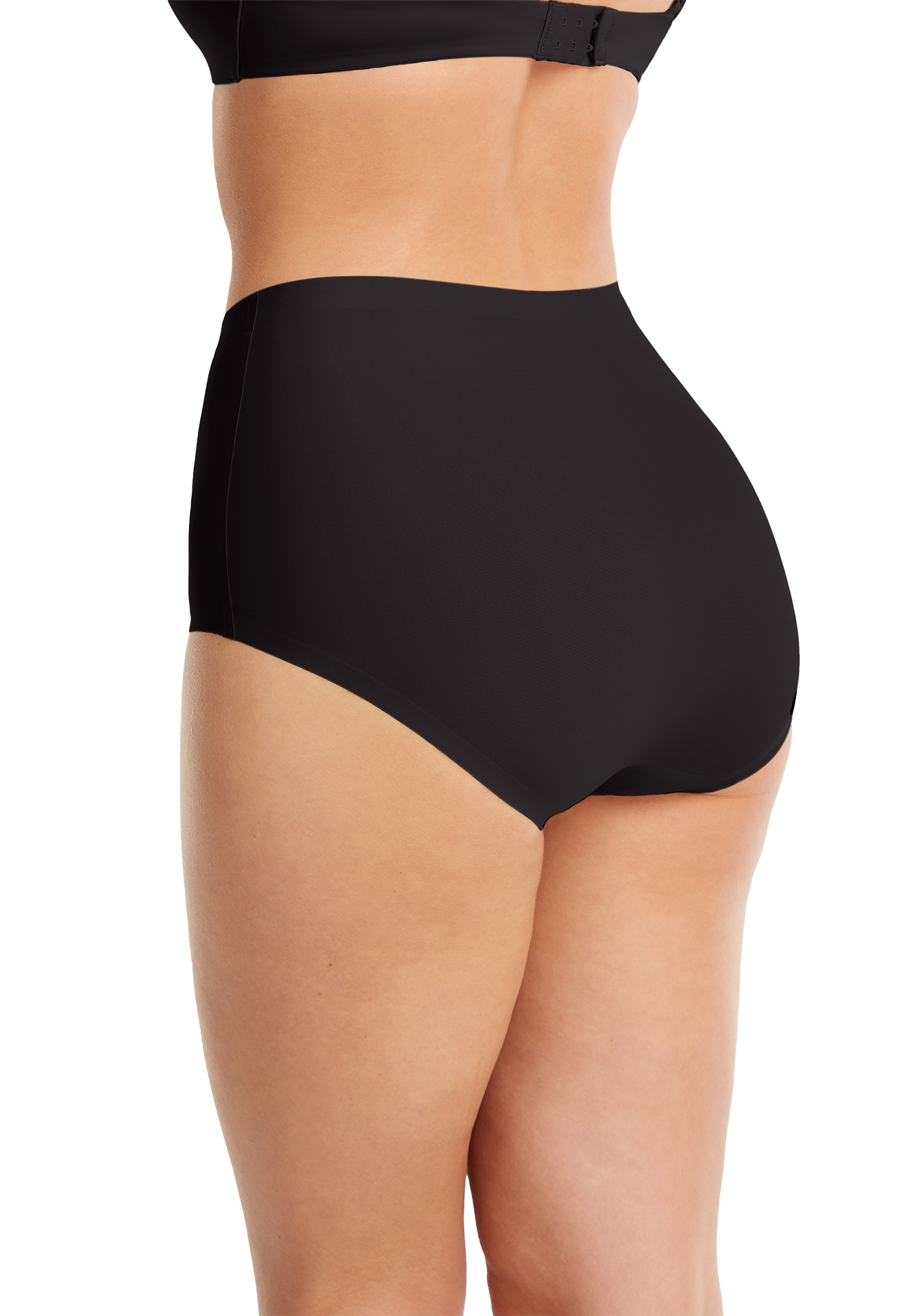 high waist zwart high waist zwart