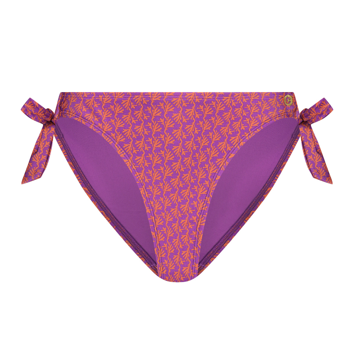 Bikini bottom bow coral