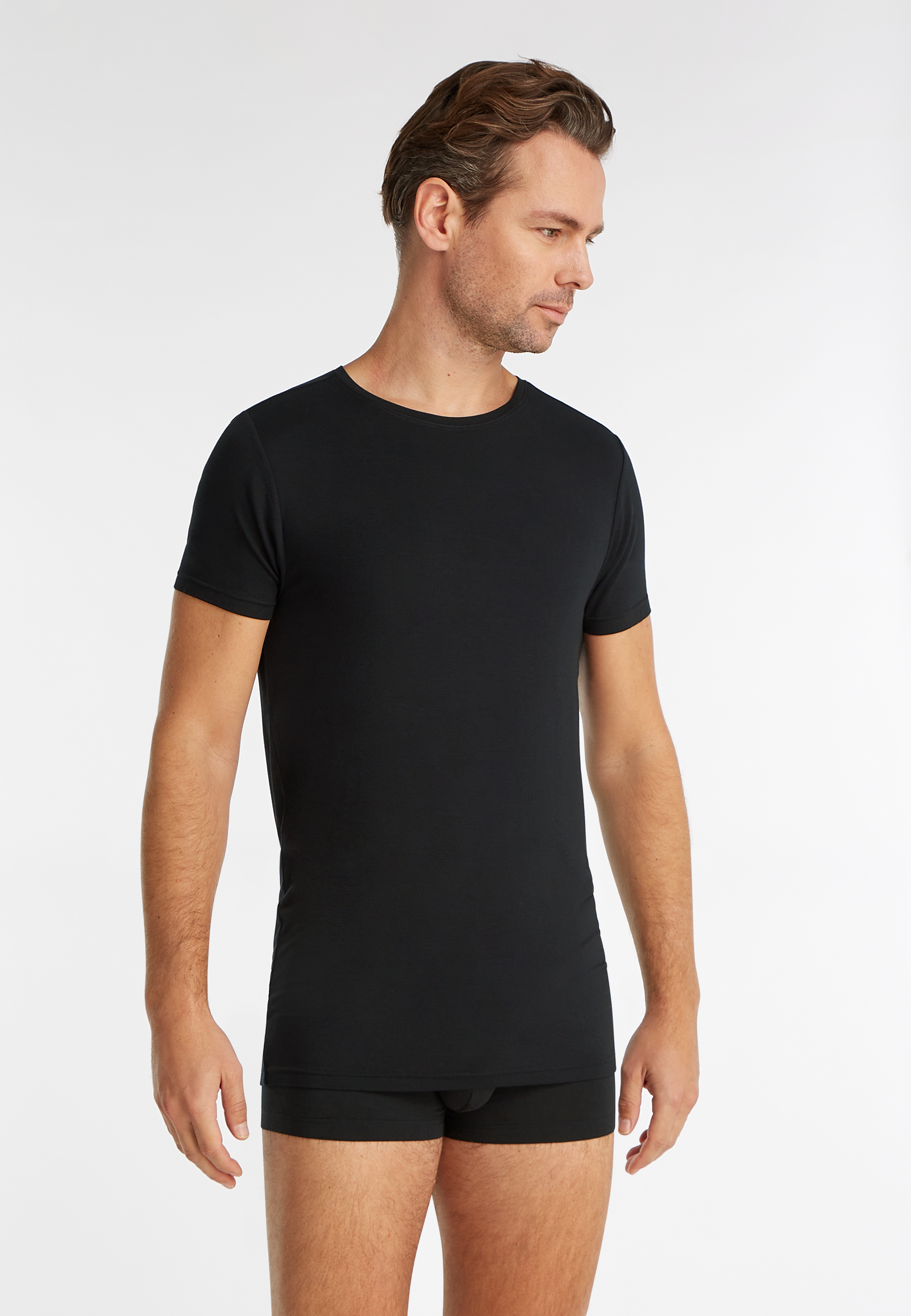 T-shirt zwart