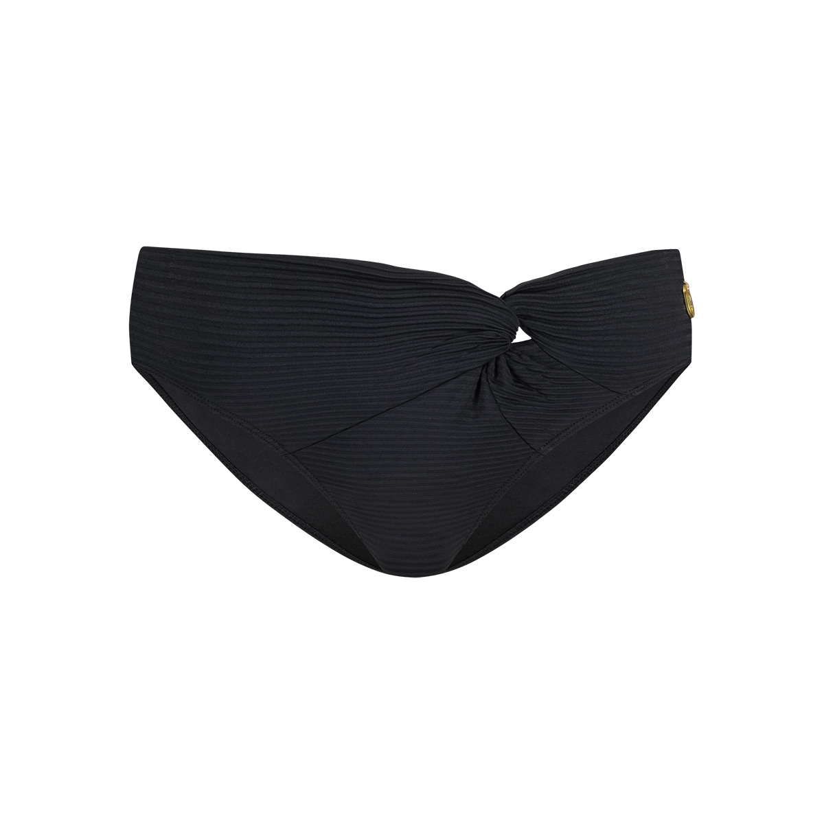 Knot bikini bottom zwart 
