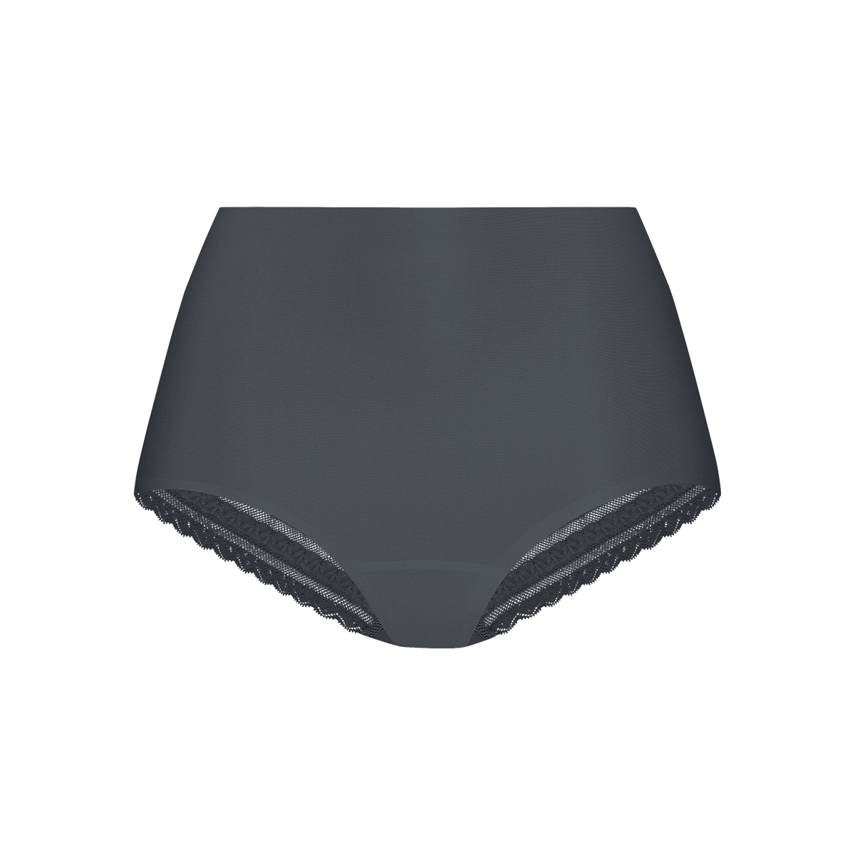 High waist met kant anthracite High waist met kant anthracite