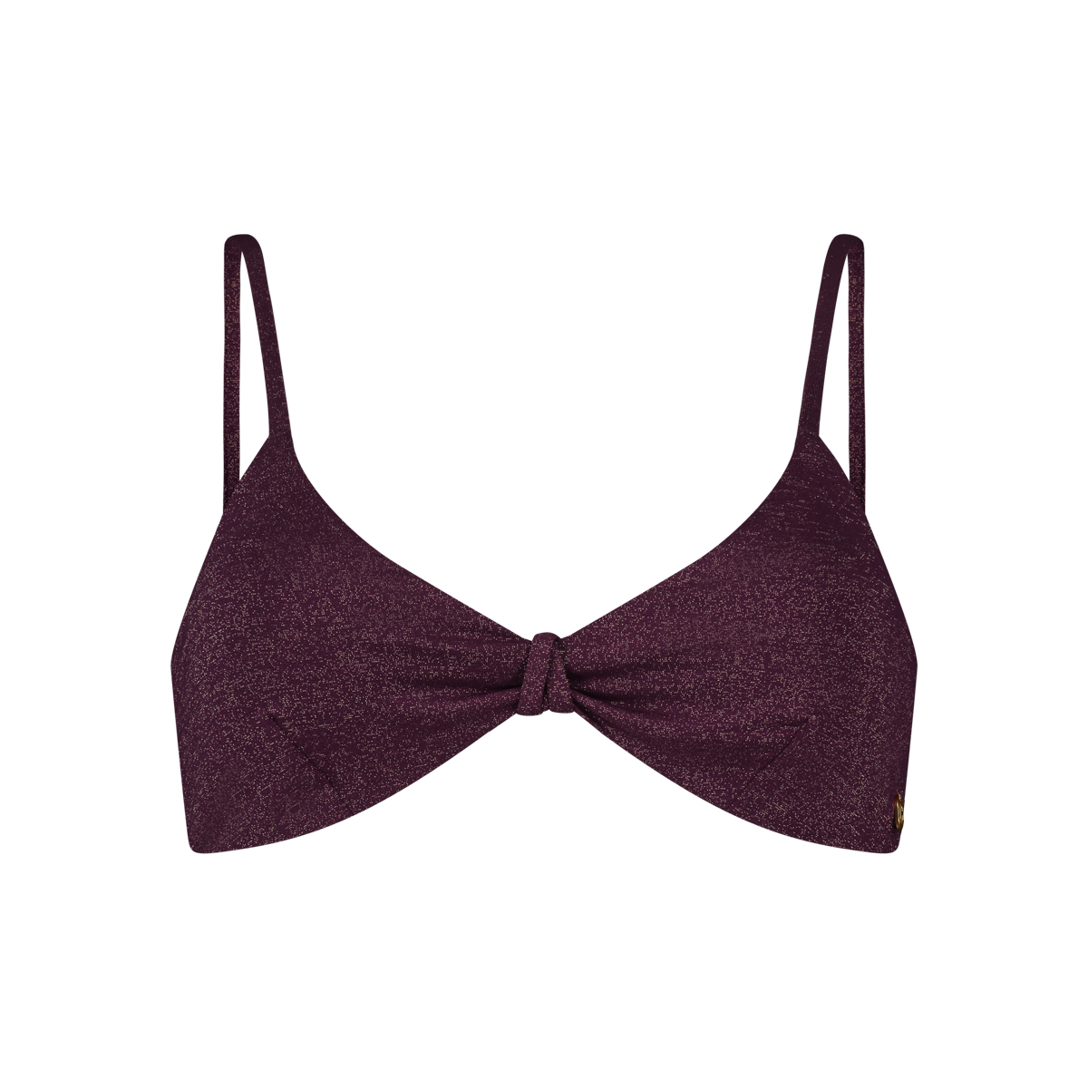 Bralette bikini wine red