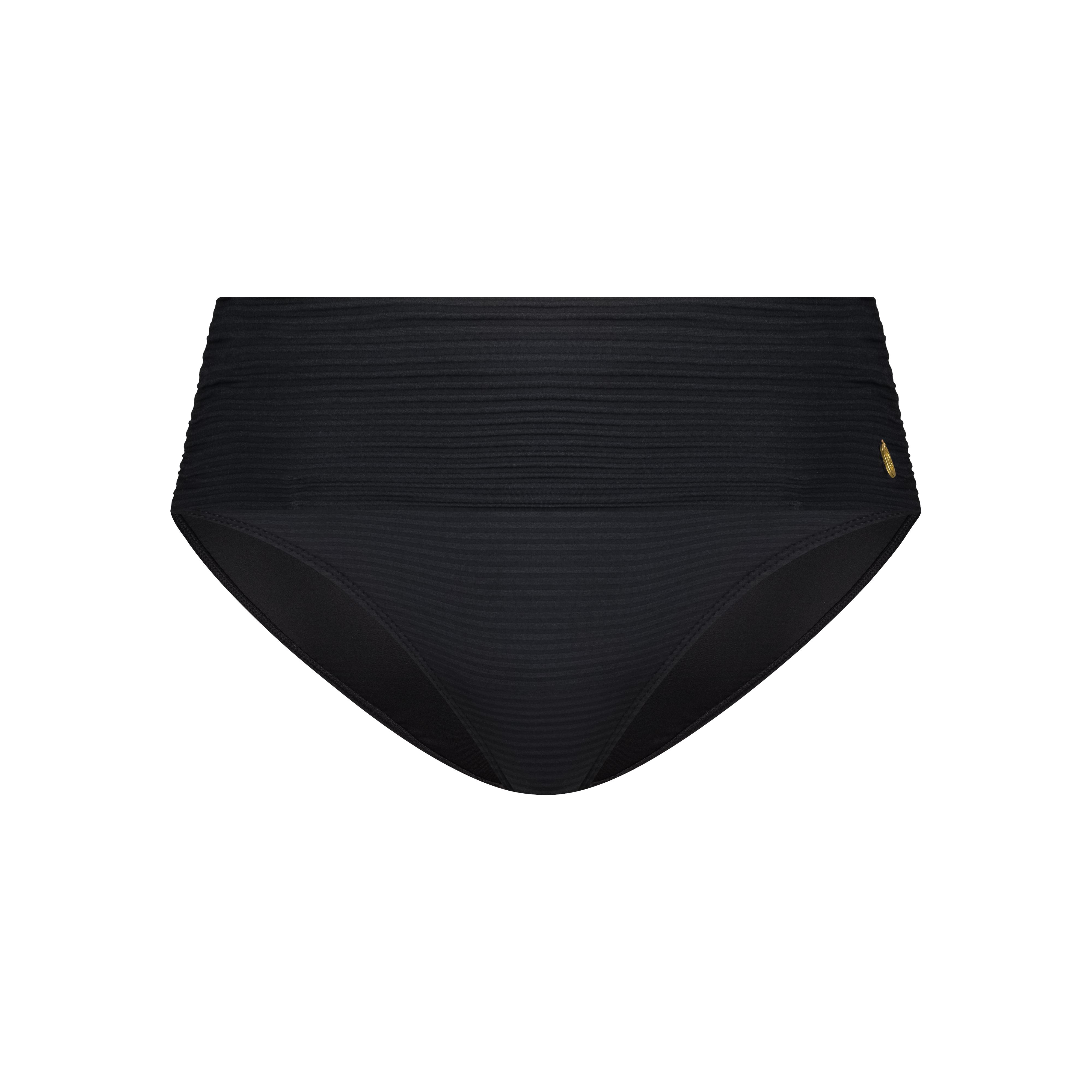 Flipover bikini bottom zwart 