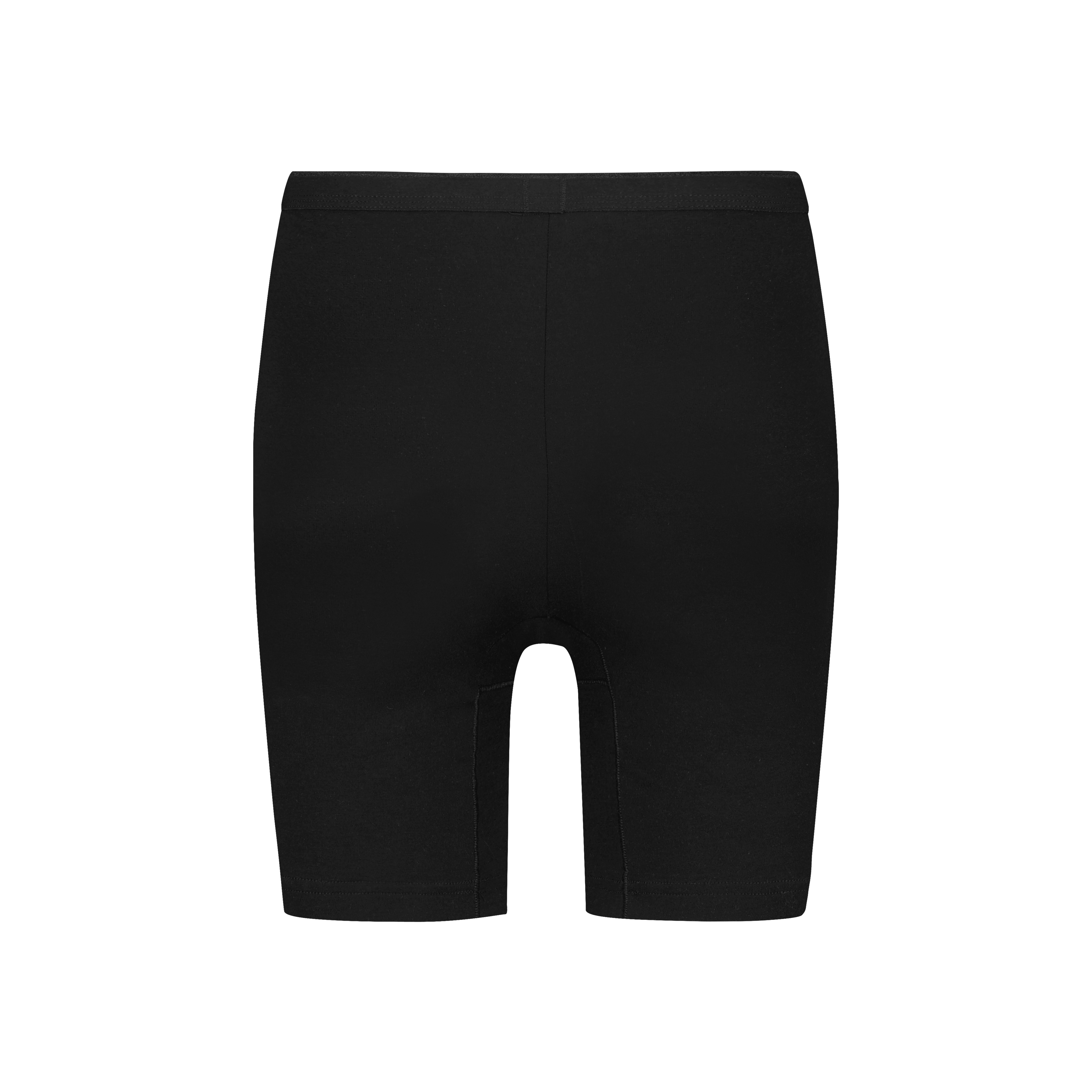 long shorts zwart 2 pack