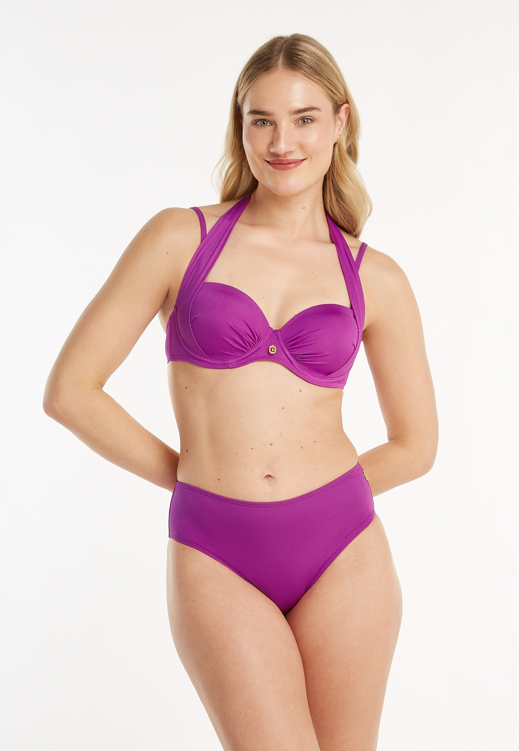 Midi bikini bottom wildberry 