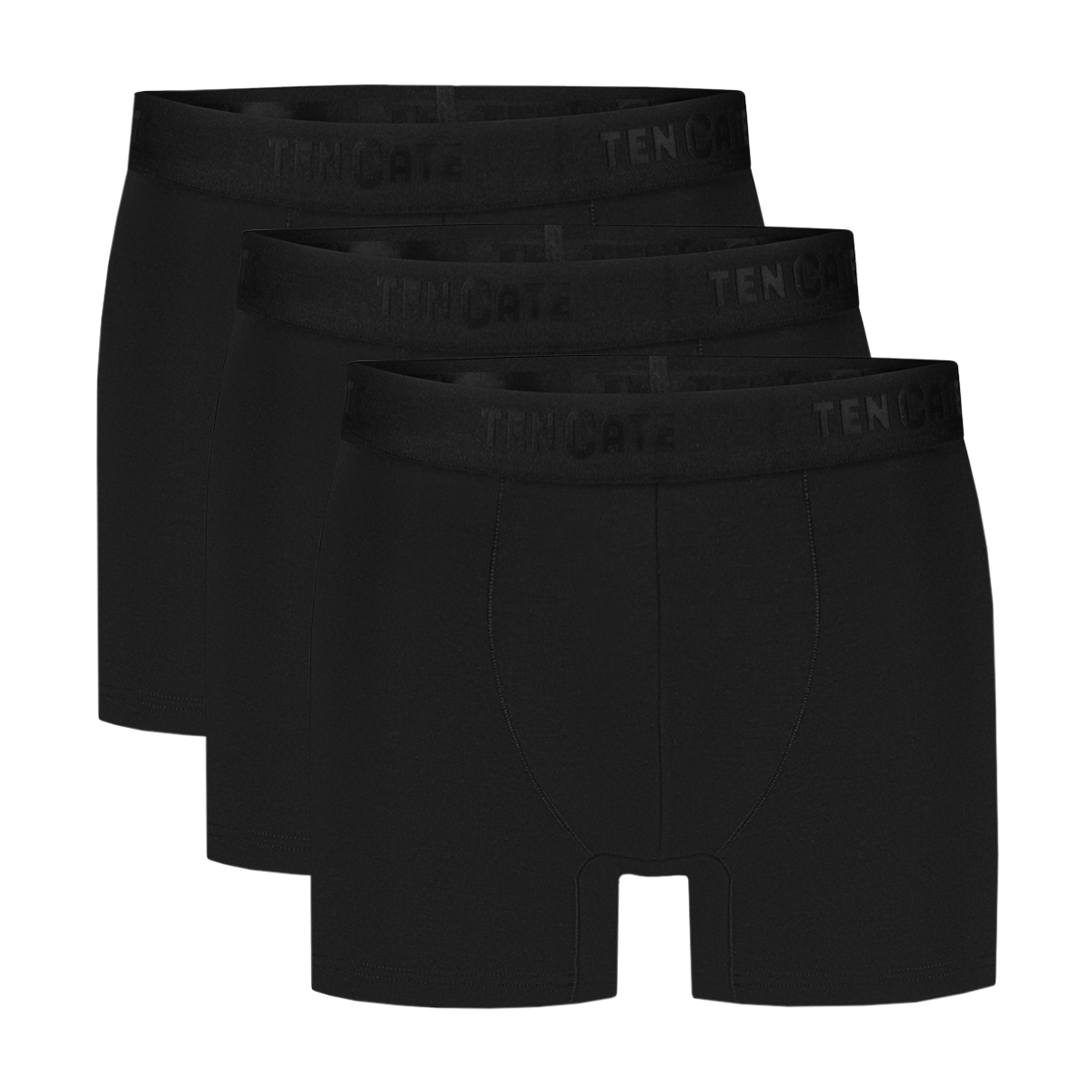 Shorts zwart 3-pack 
