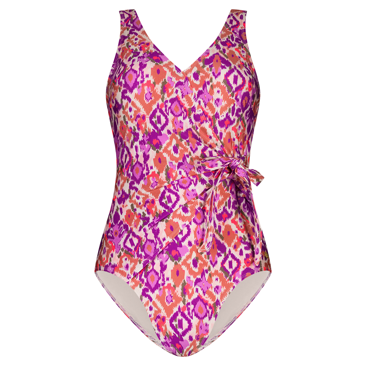 V-neck badpak summer ikat 