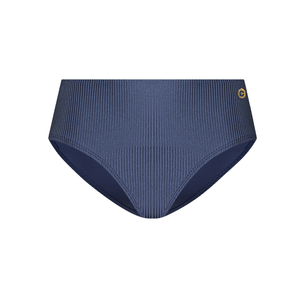 Bikini bottom midi shiny indigo Bikini bottom midi shiny indigo