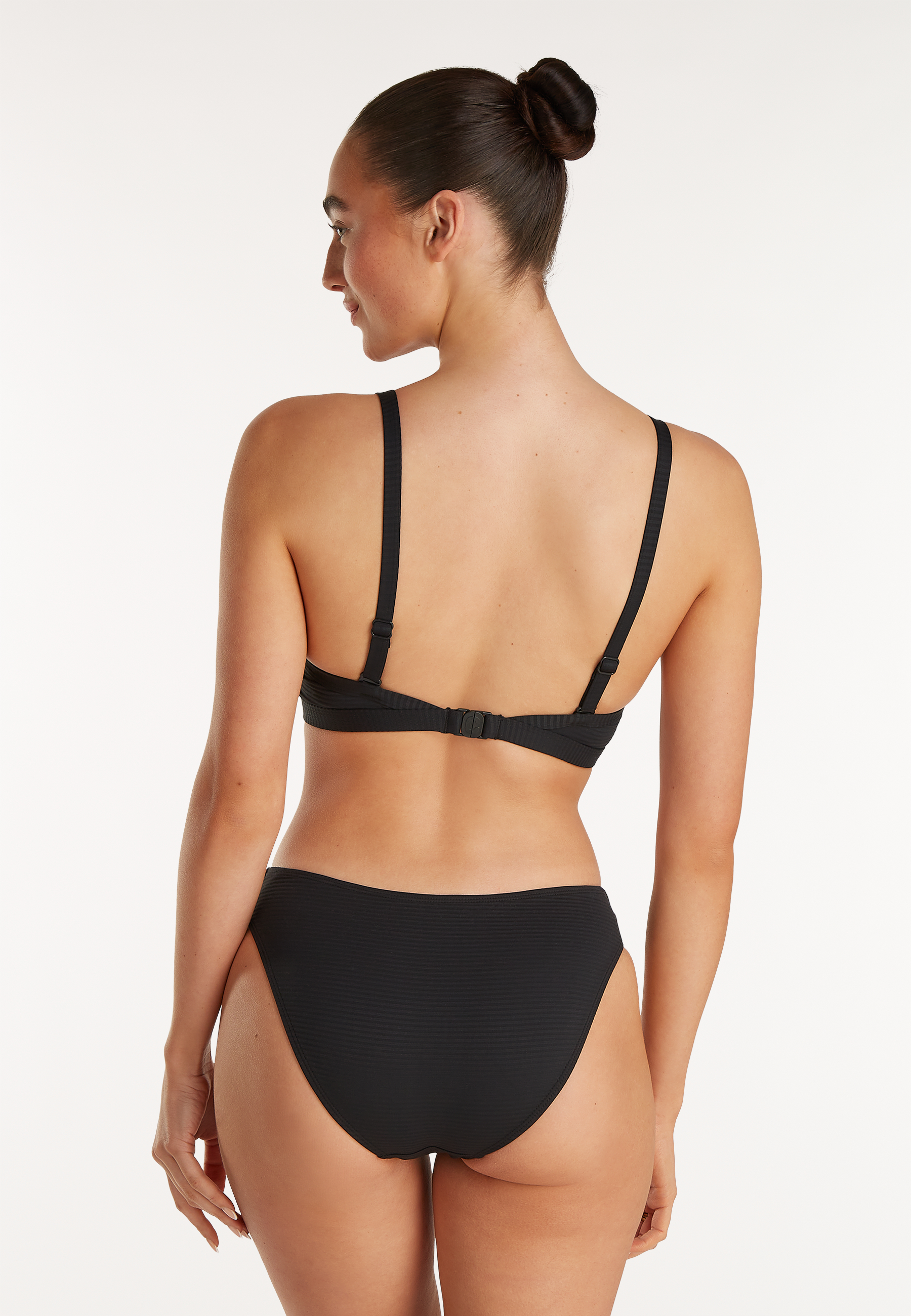 Triangle bikini top zwart