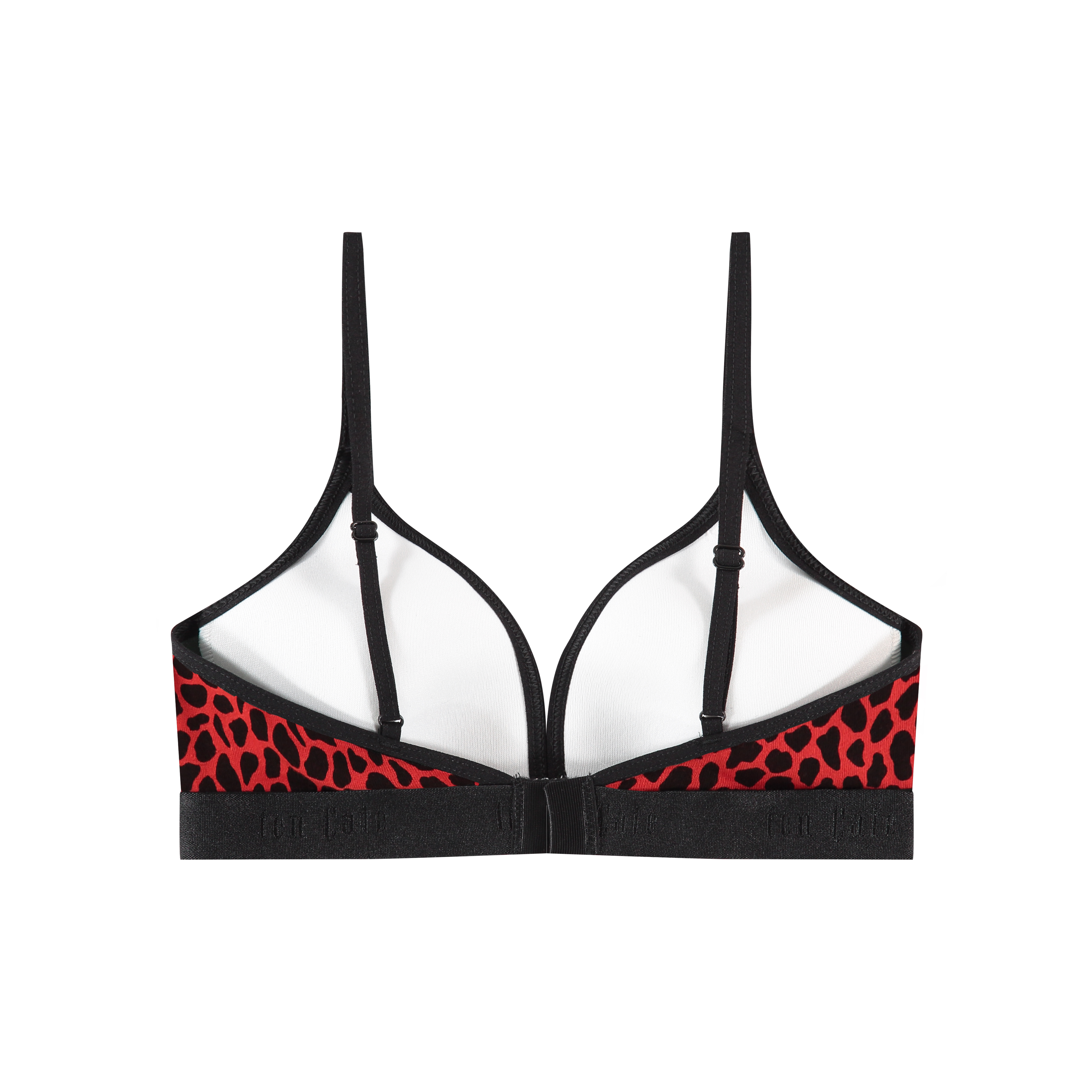 voorgevormde BH top giraffe red voorgevormde BH top giraffe red