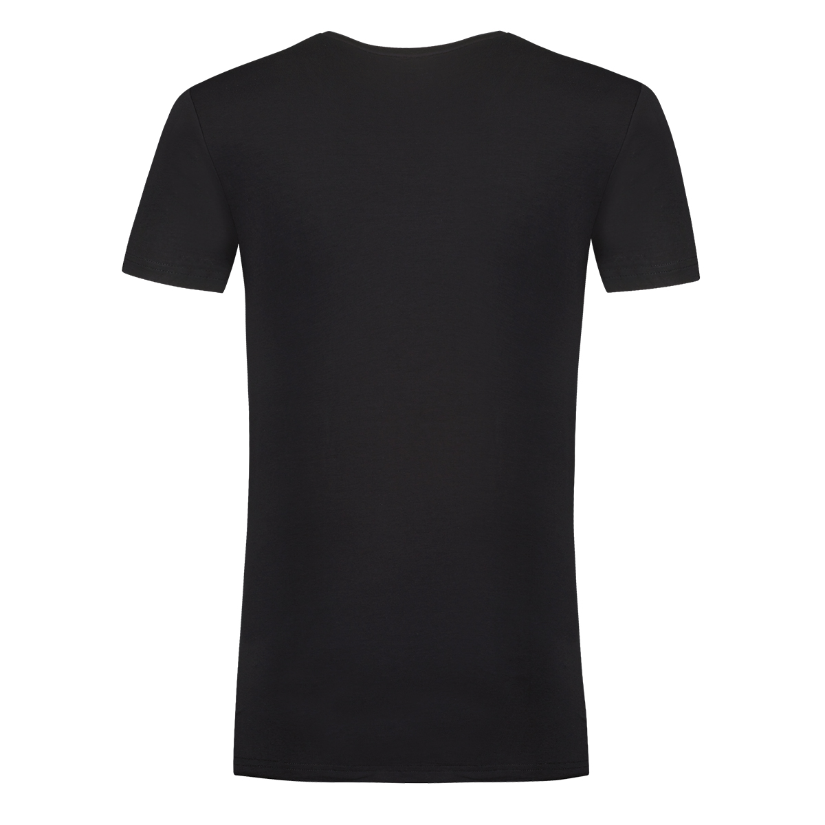 T-shirt v-hals zwart