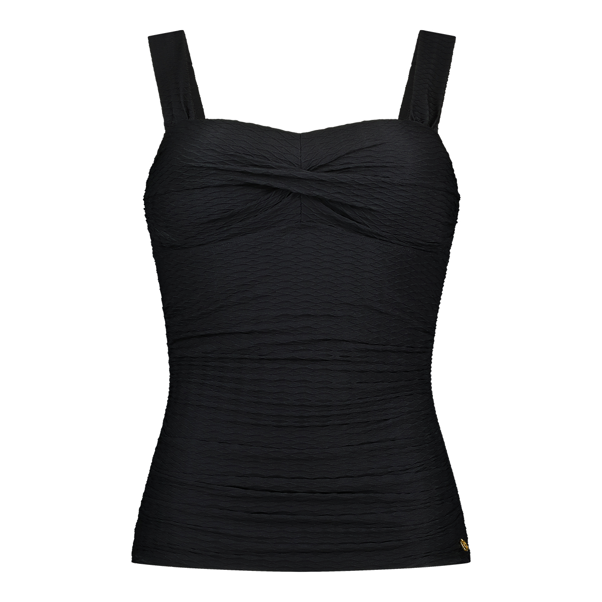 Tankini top twisted black snake Tankini top twisted black snake