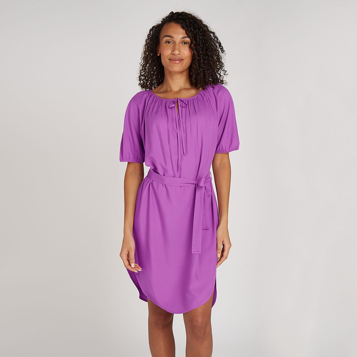 Dress kaftan lilac