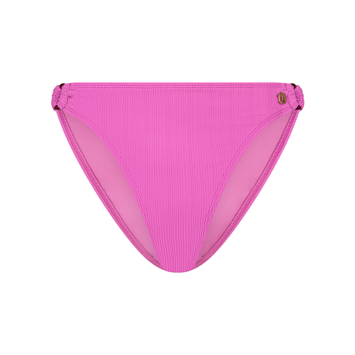 Ring bikini bottom french rose