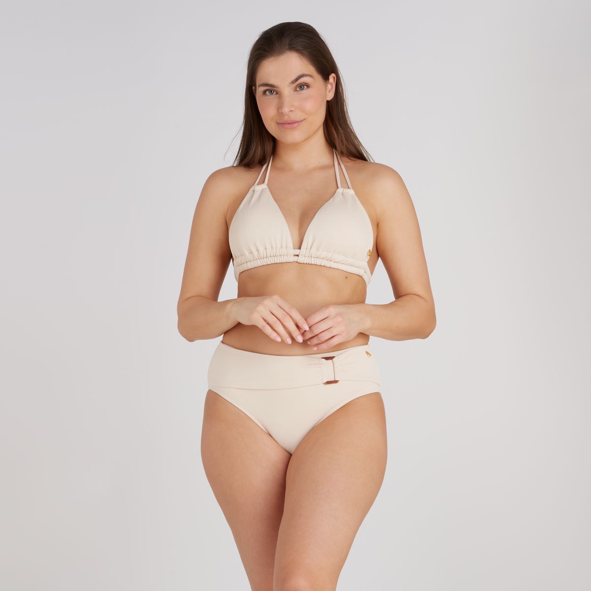 Bikini bottom buckle off white relief