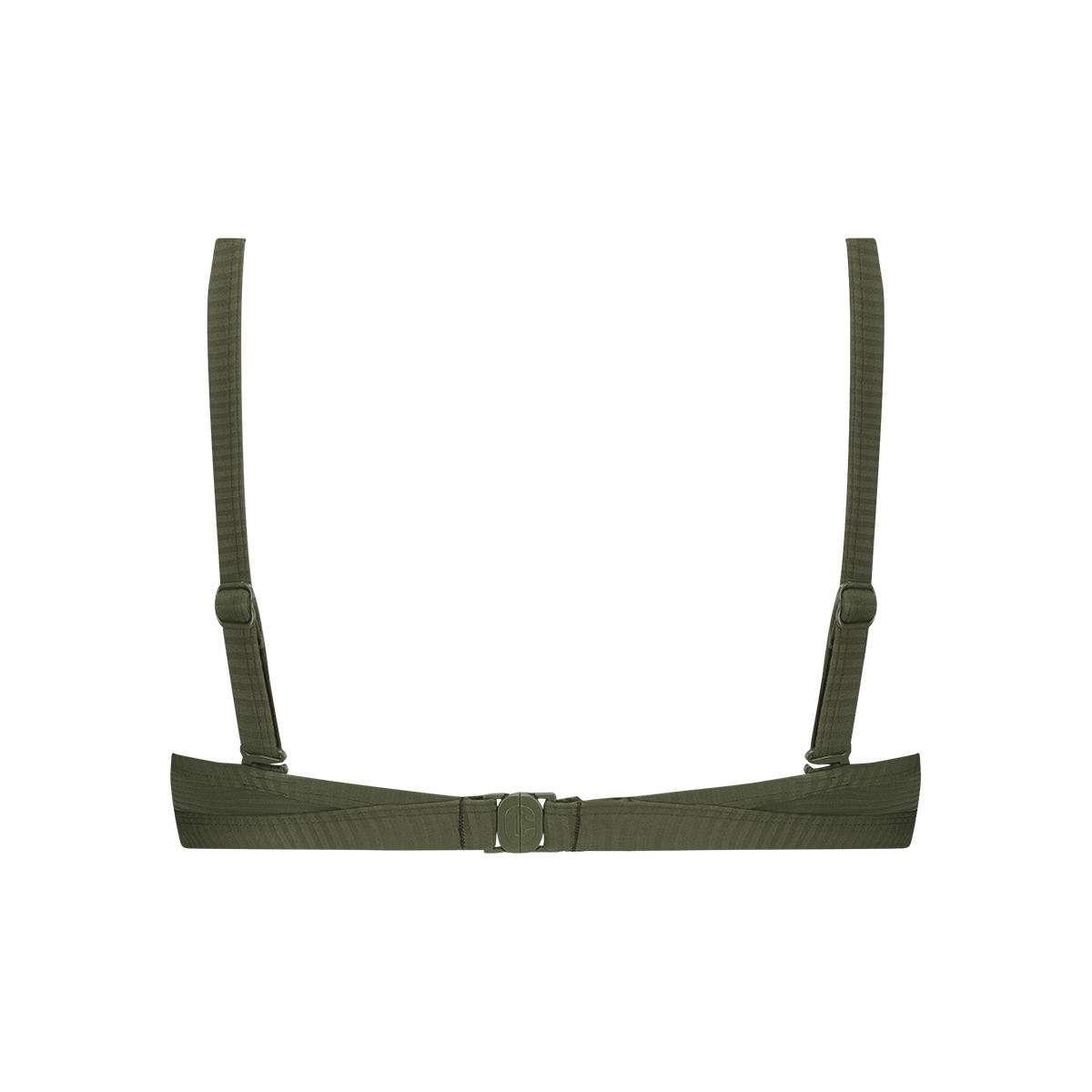 Triangle bikini top deep olive 