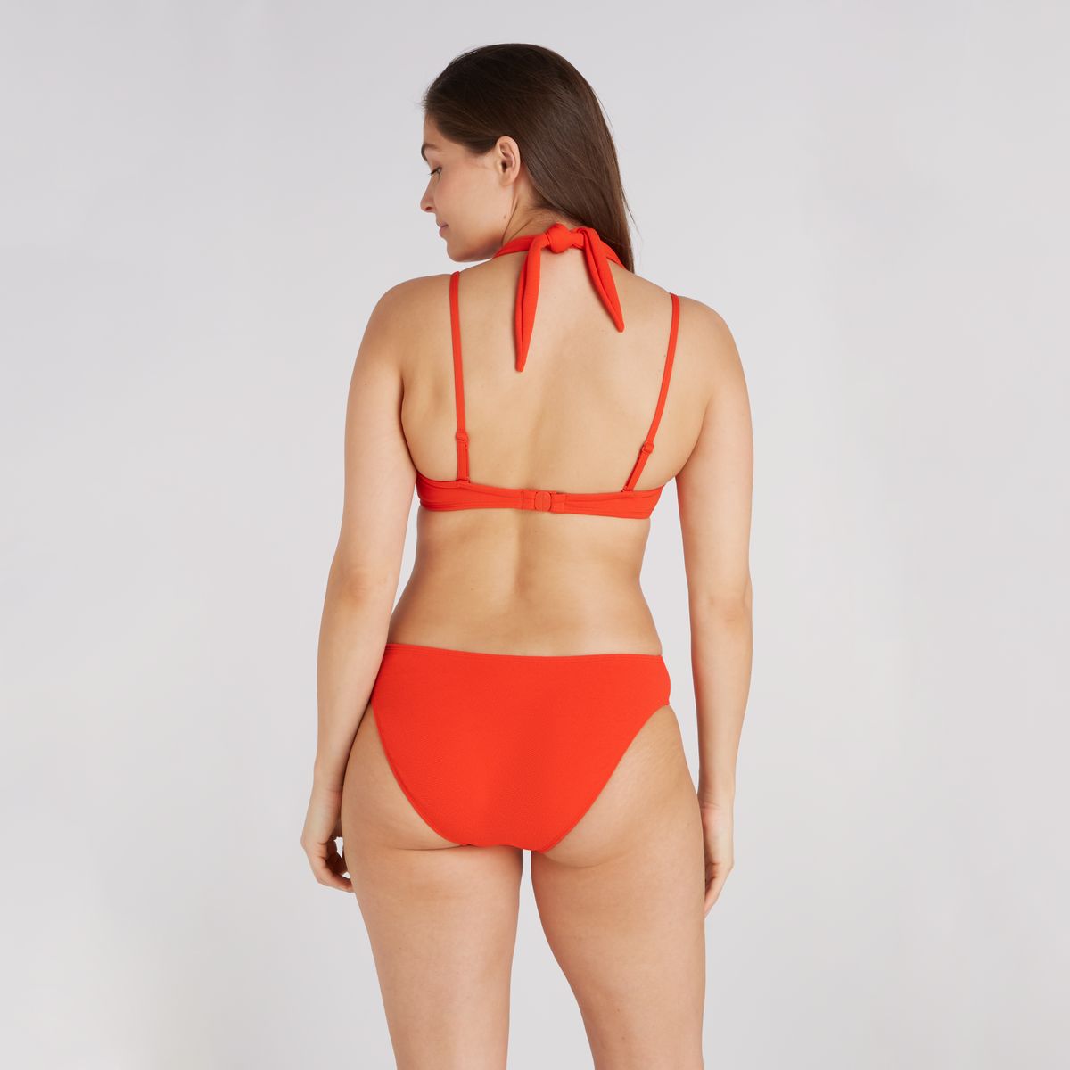 multiway bikini top summer red relief