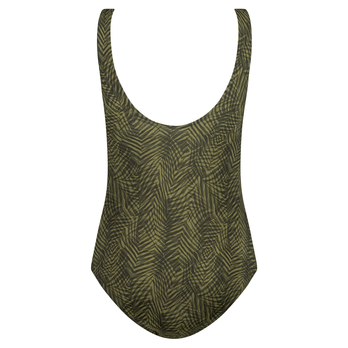 Badpak soft cup prothesis summer leaves green