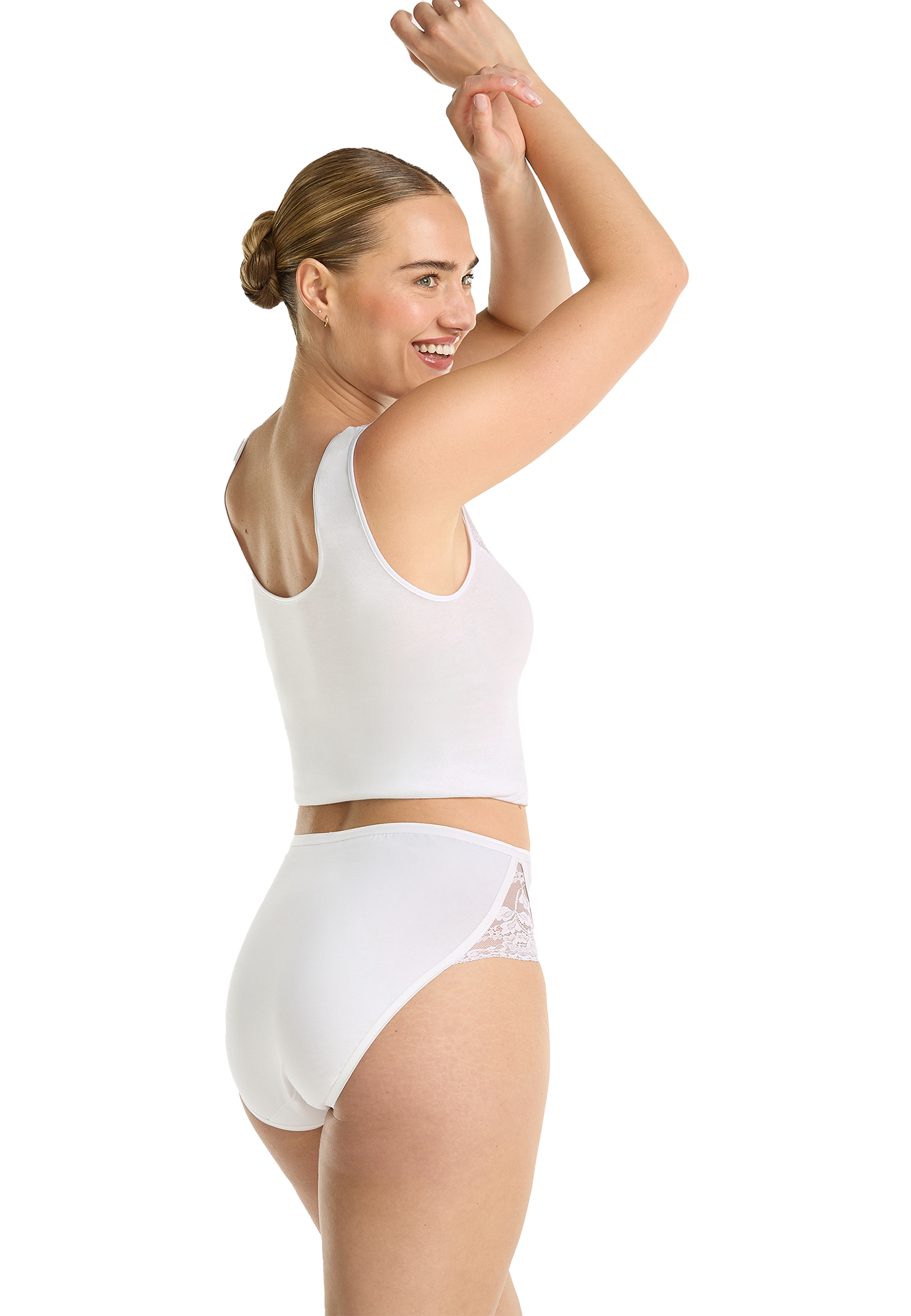 high leg met kant wit high leg met kant wit