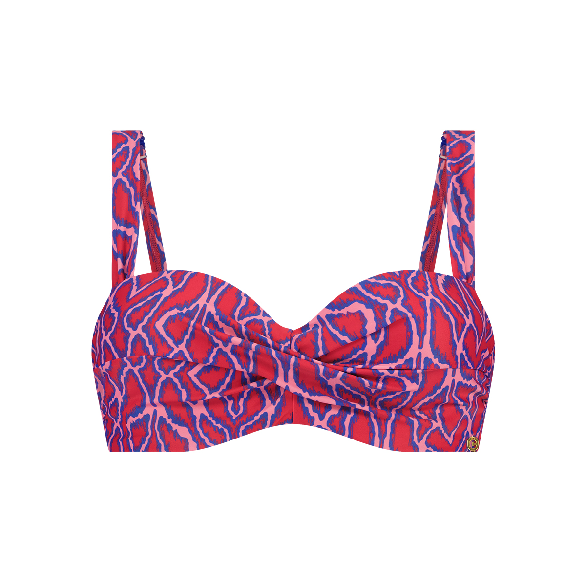 twisted bikini top ikat maat 40F - 80F