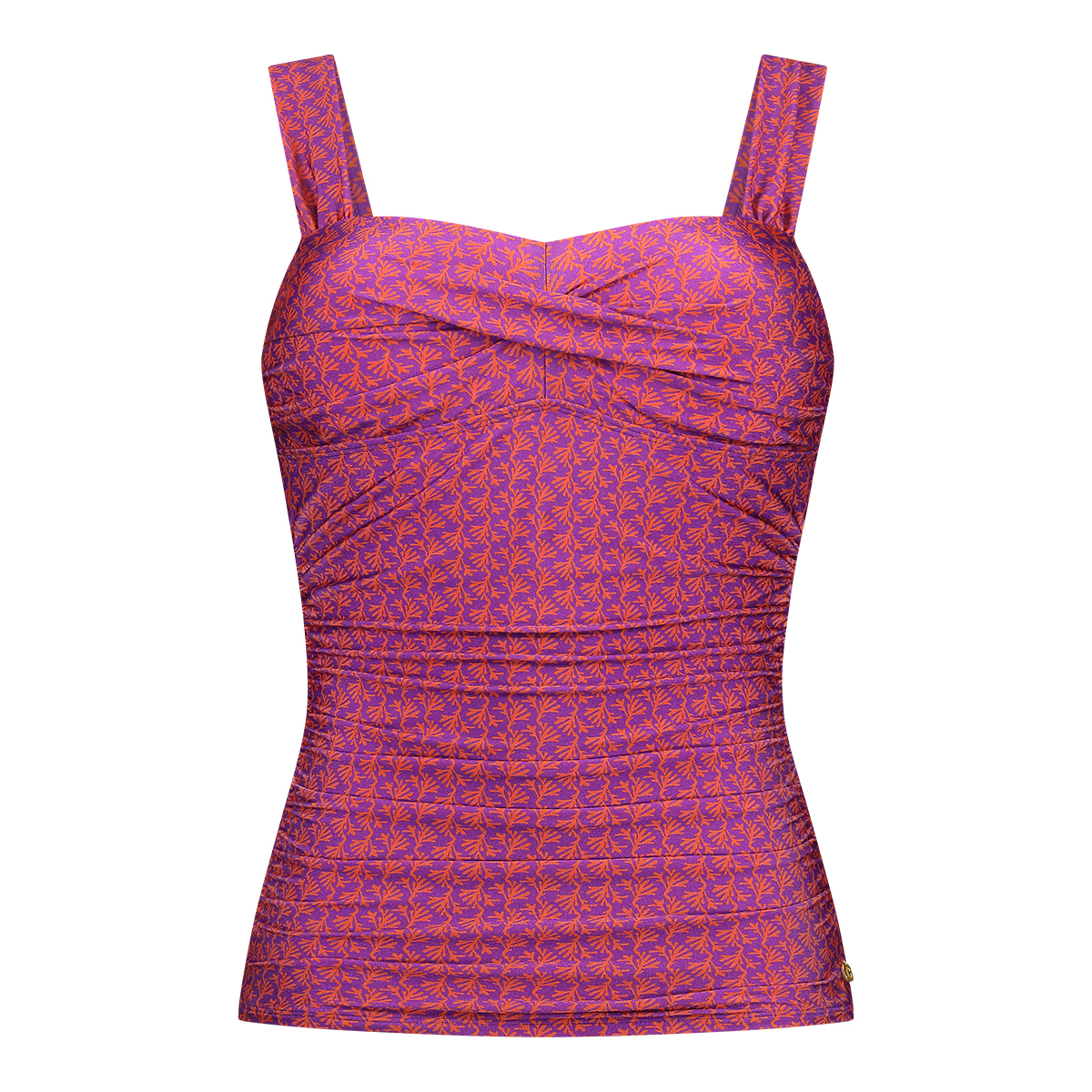 Tankini top twisted coral Tankini top twisted coral