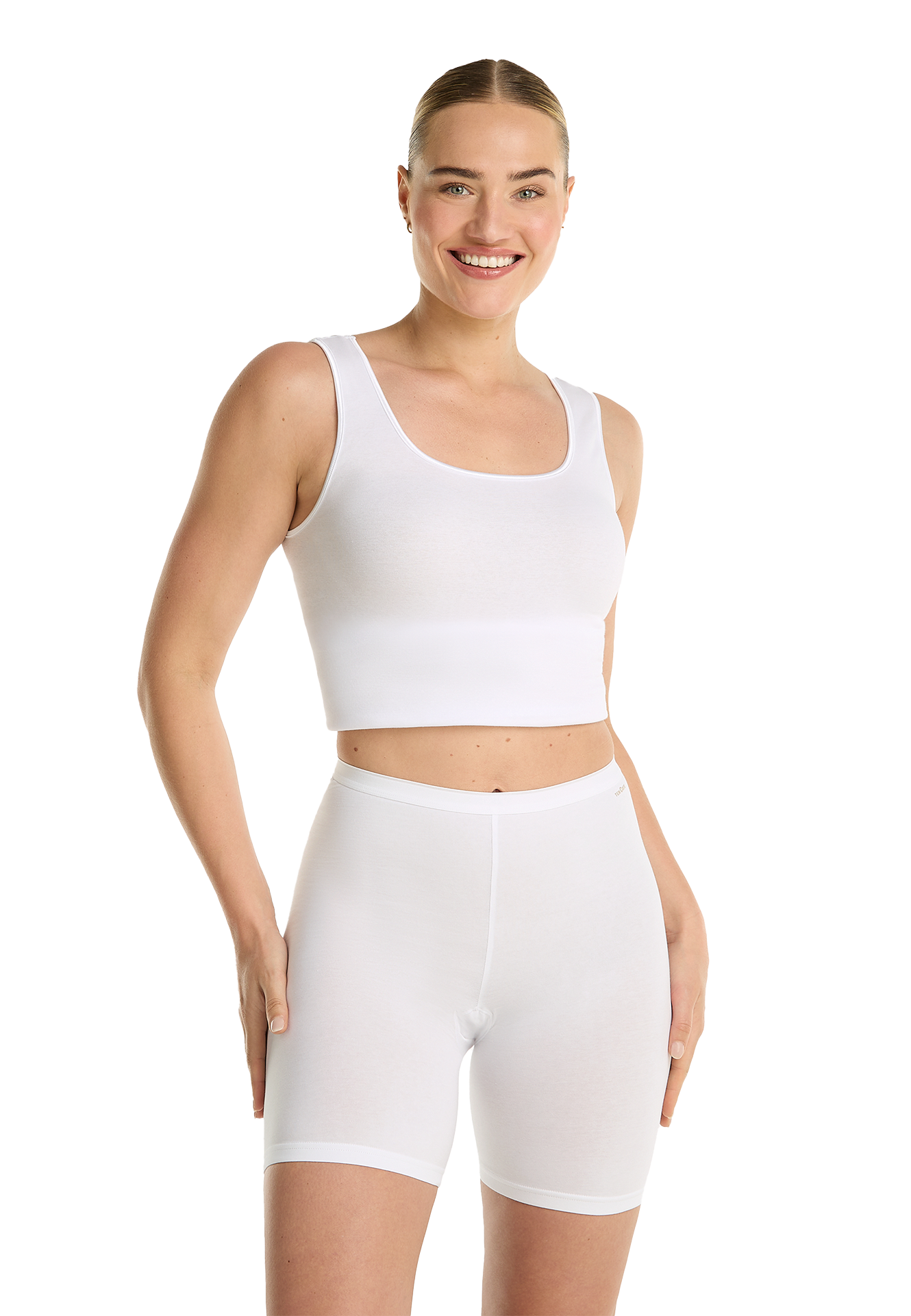 long shorts zwart 2 pack
