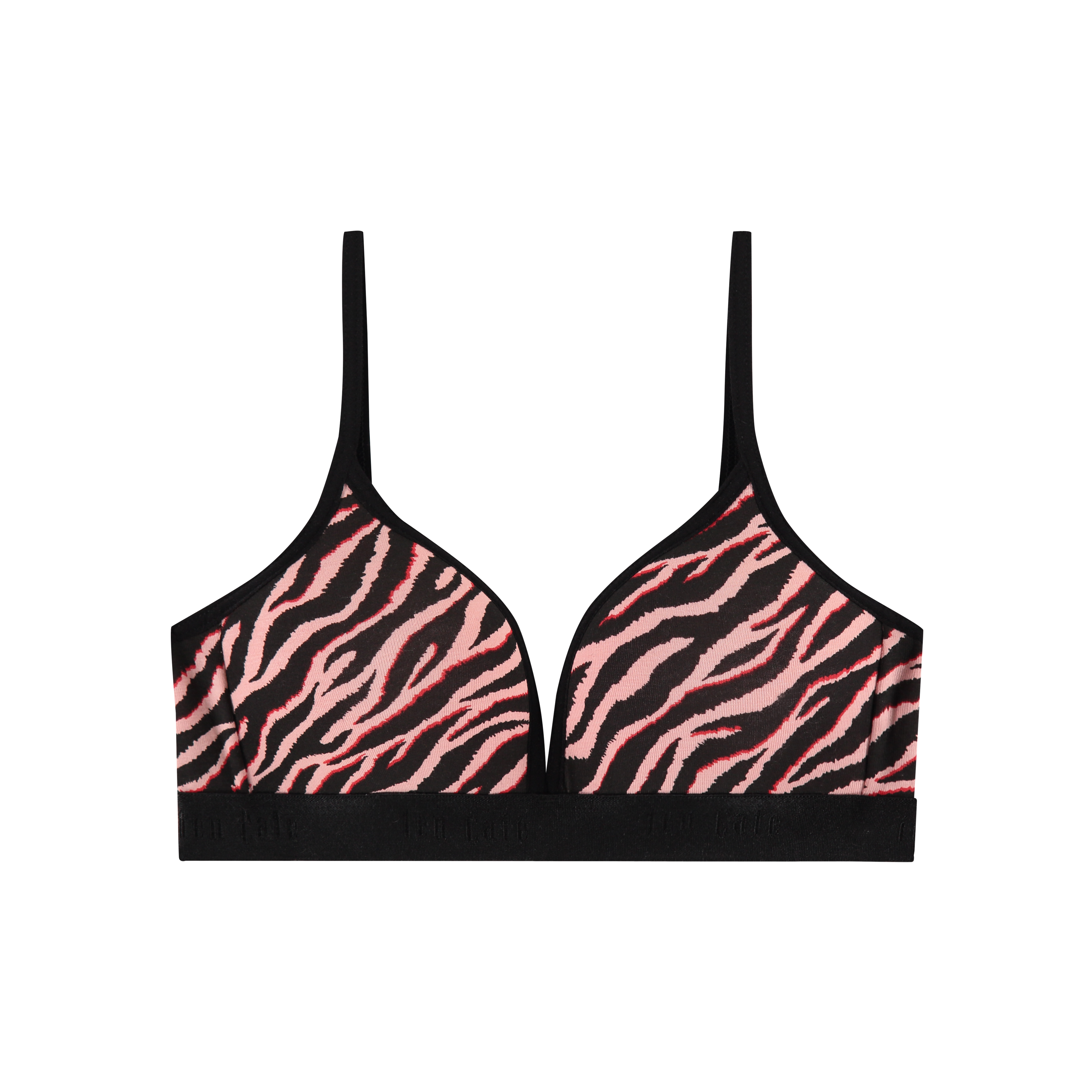 voorgevormde BH top zebra voorgevormde BH top zebra