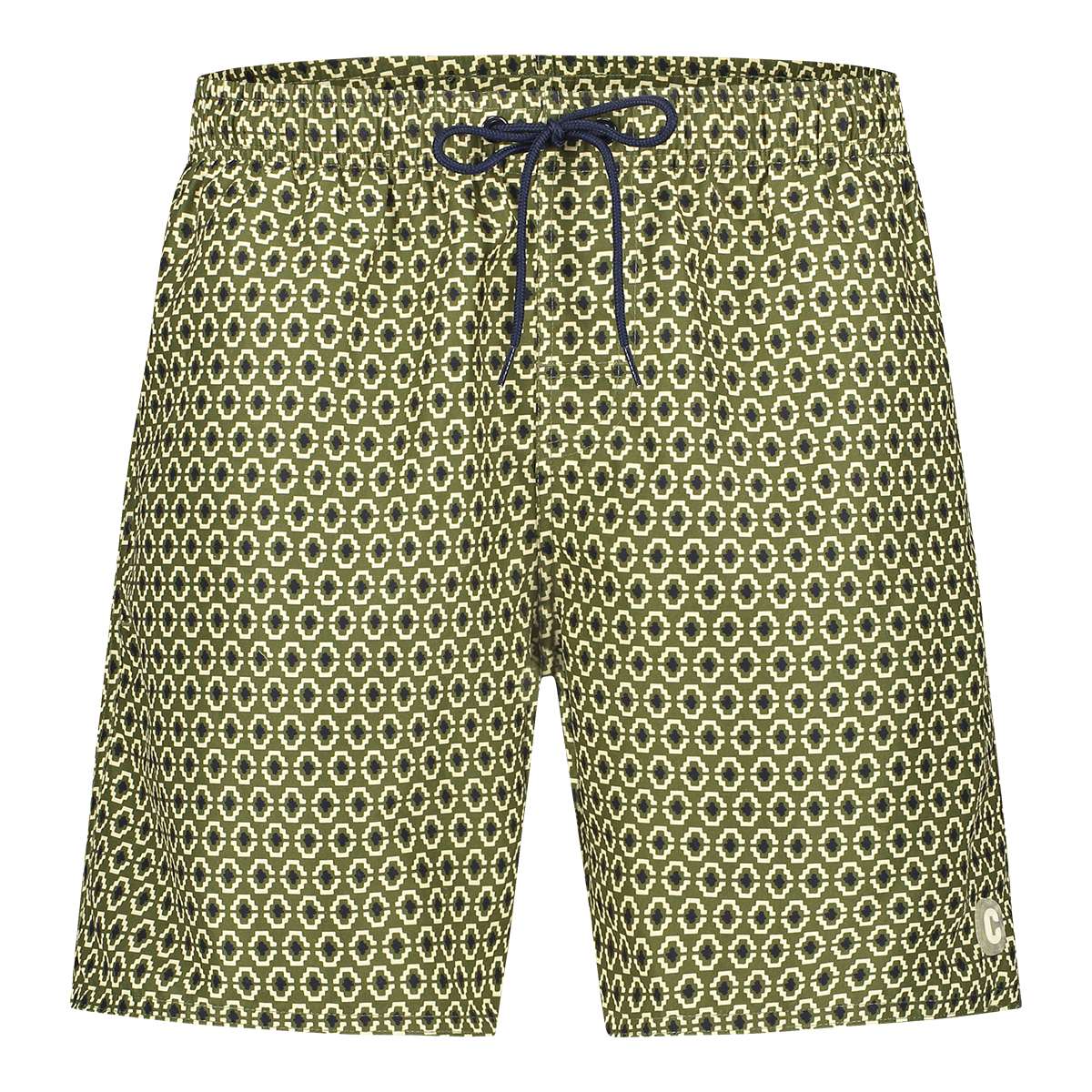 Zwemshort ikat green