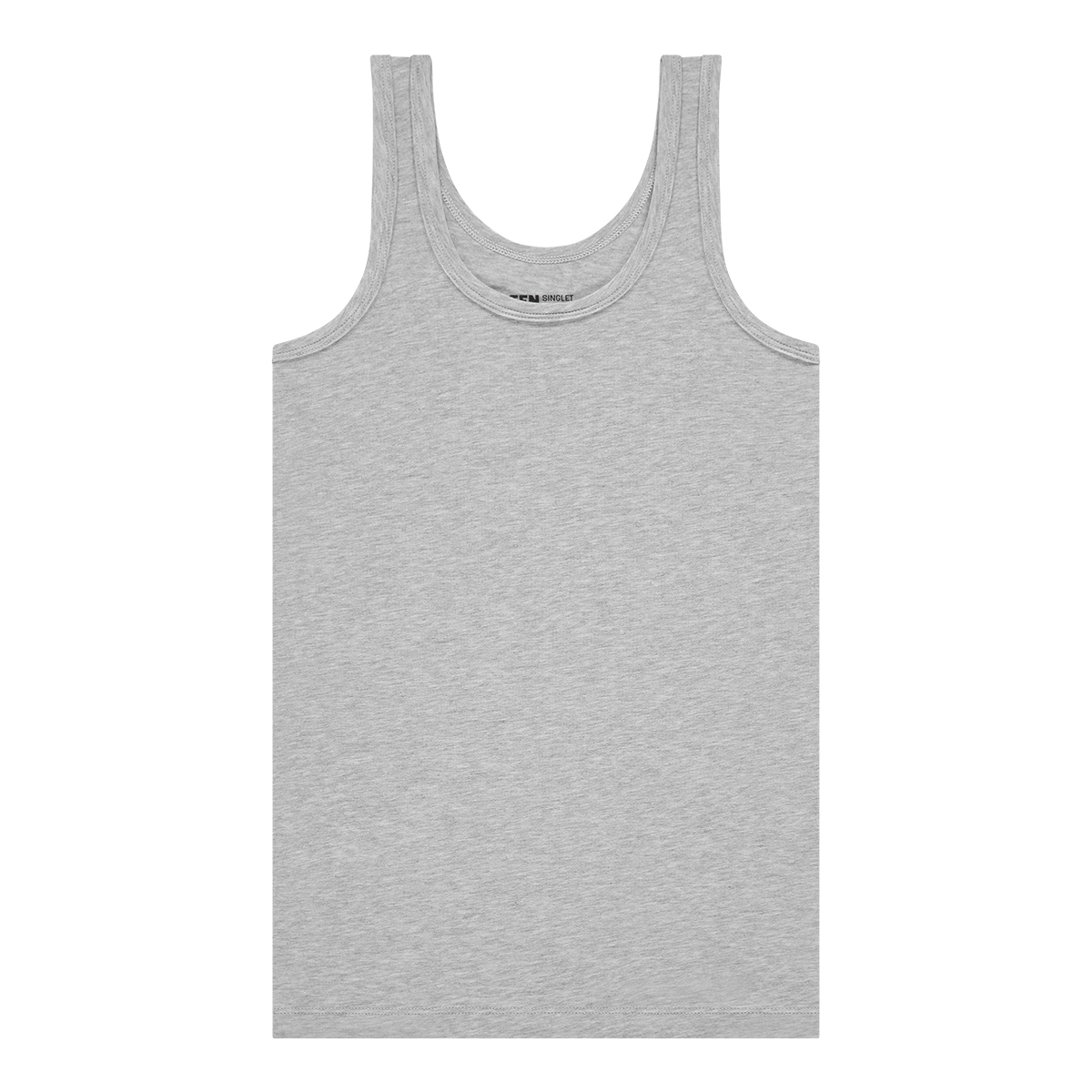 singlet grey melange singlet grey melange