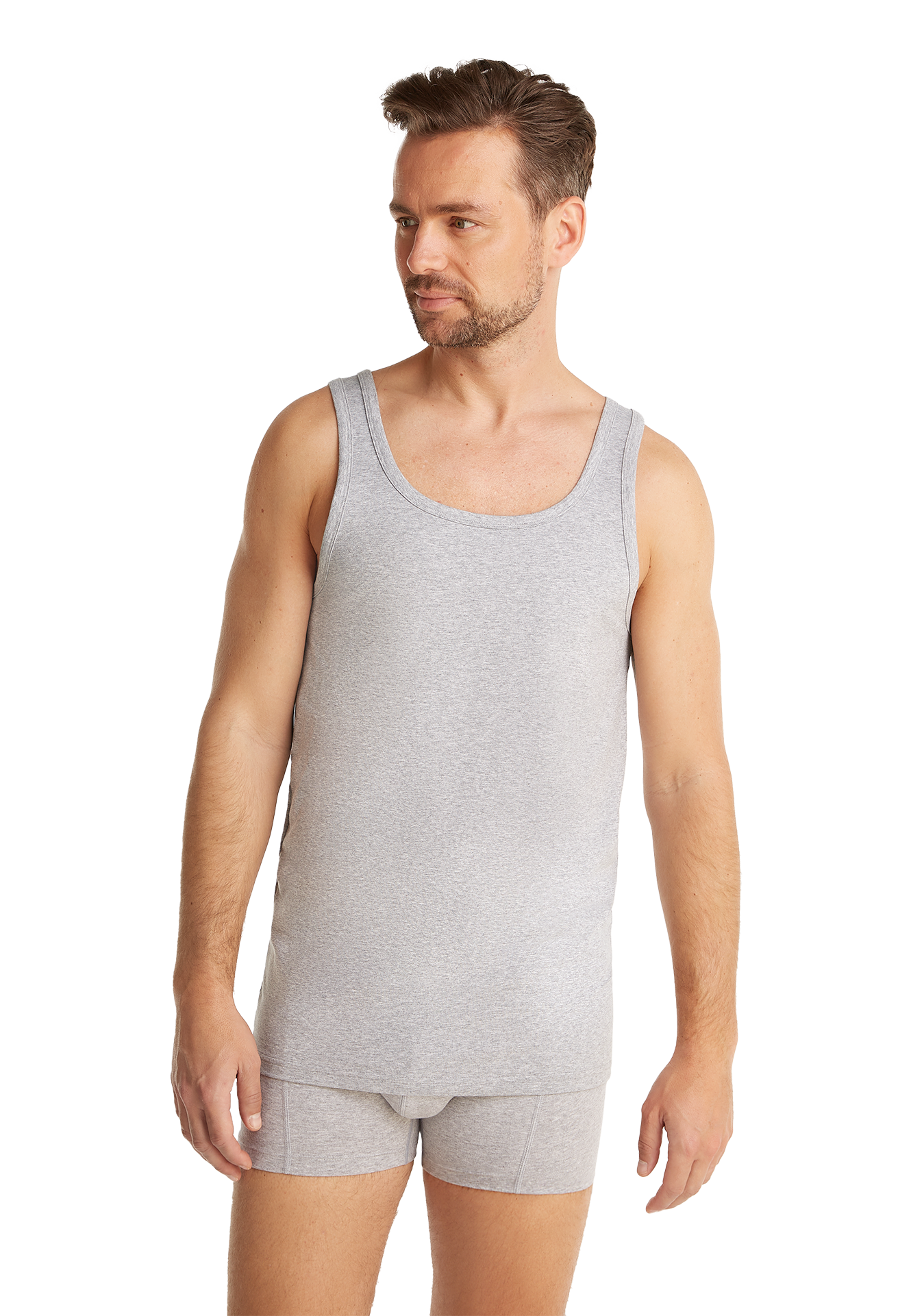 singlet grey melange 2 pack singlet grey melange 2 pack
