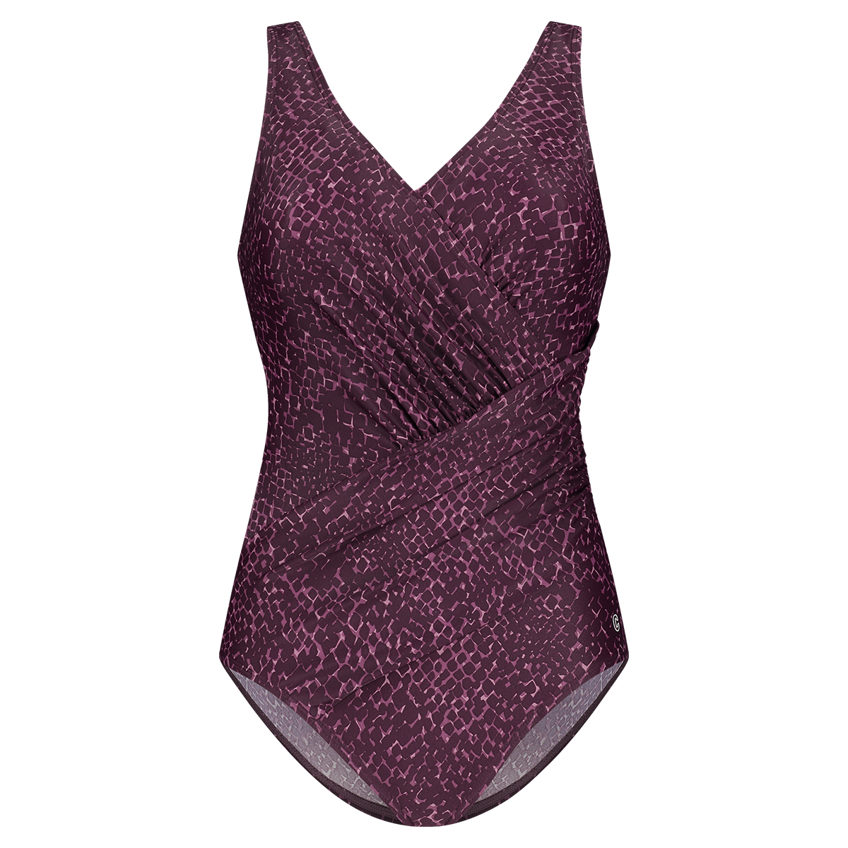 Badpak v-neck shape snake purple 