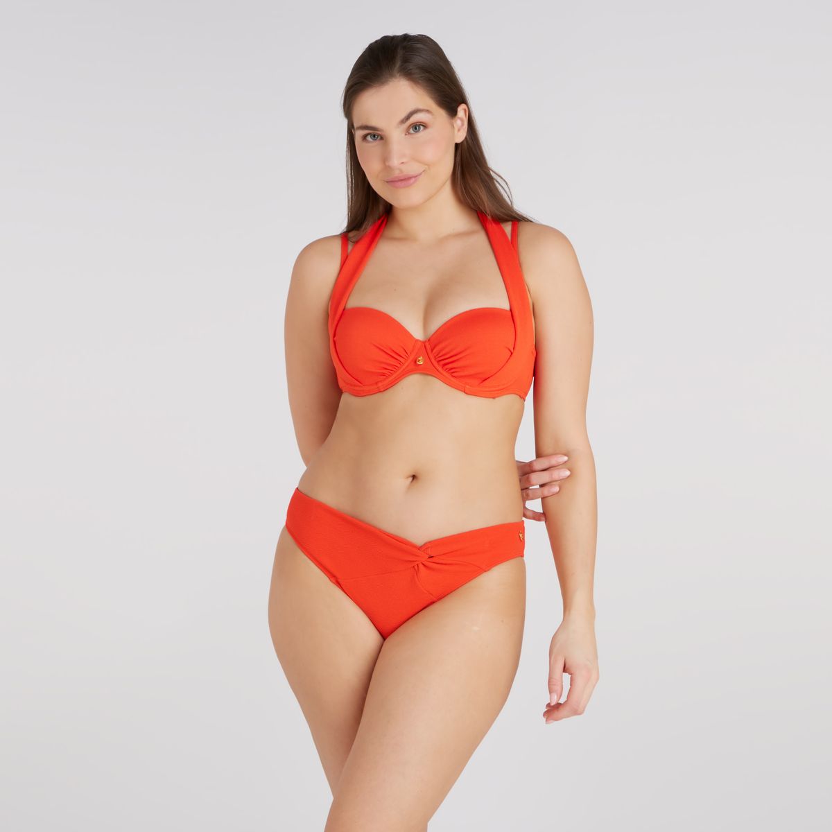 knot bikini bottom summer red relief