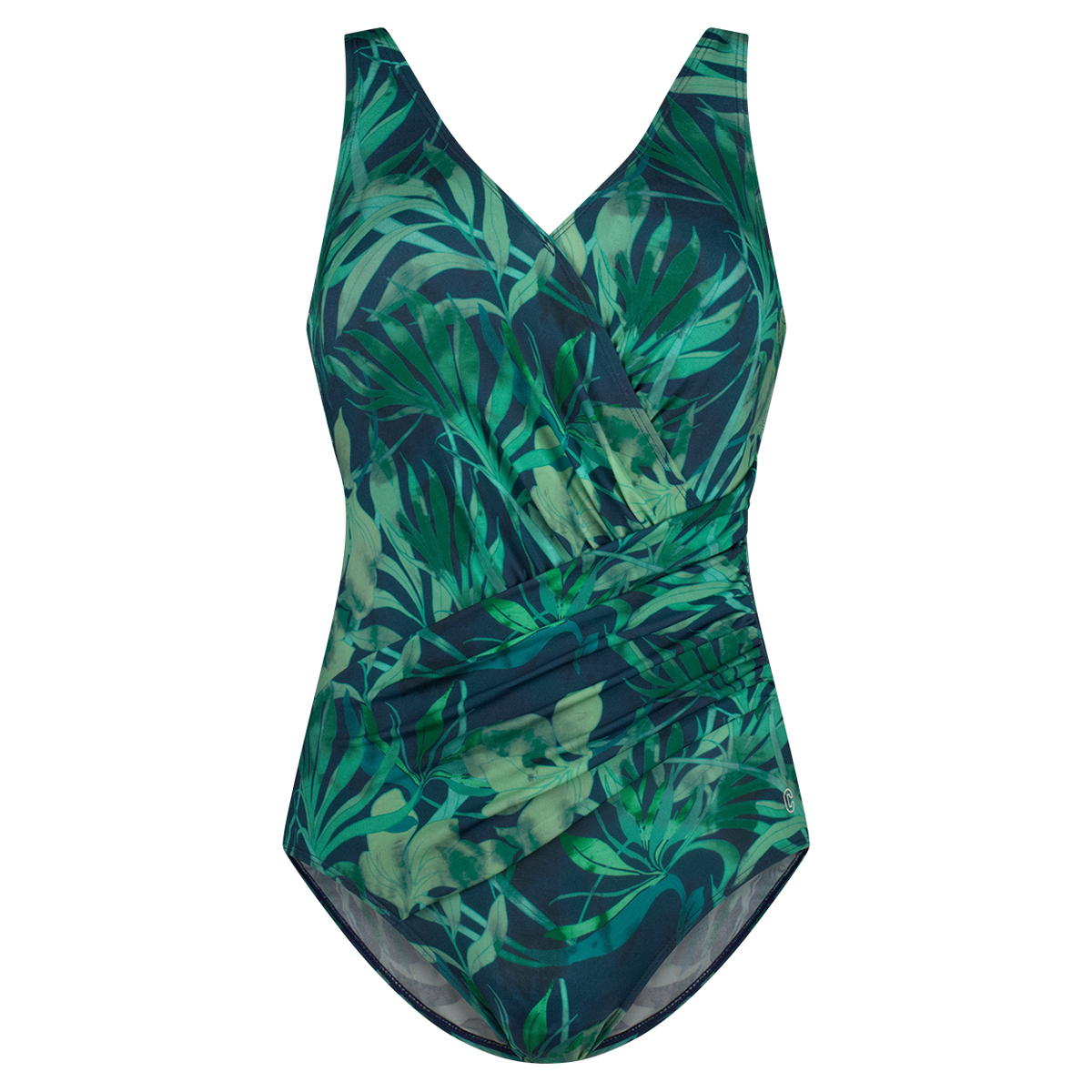 Badpak soft cup v-neck water lily teal