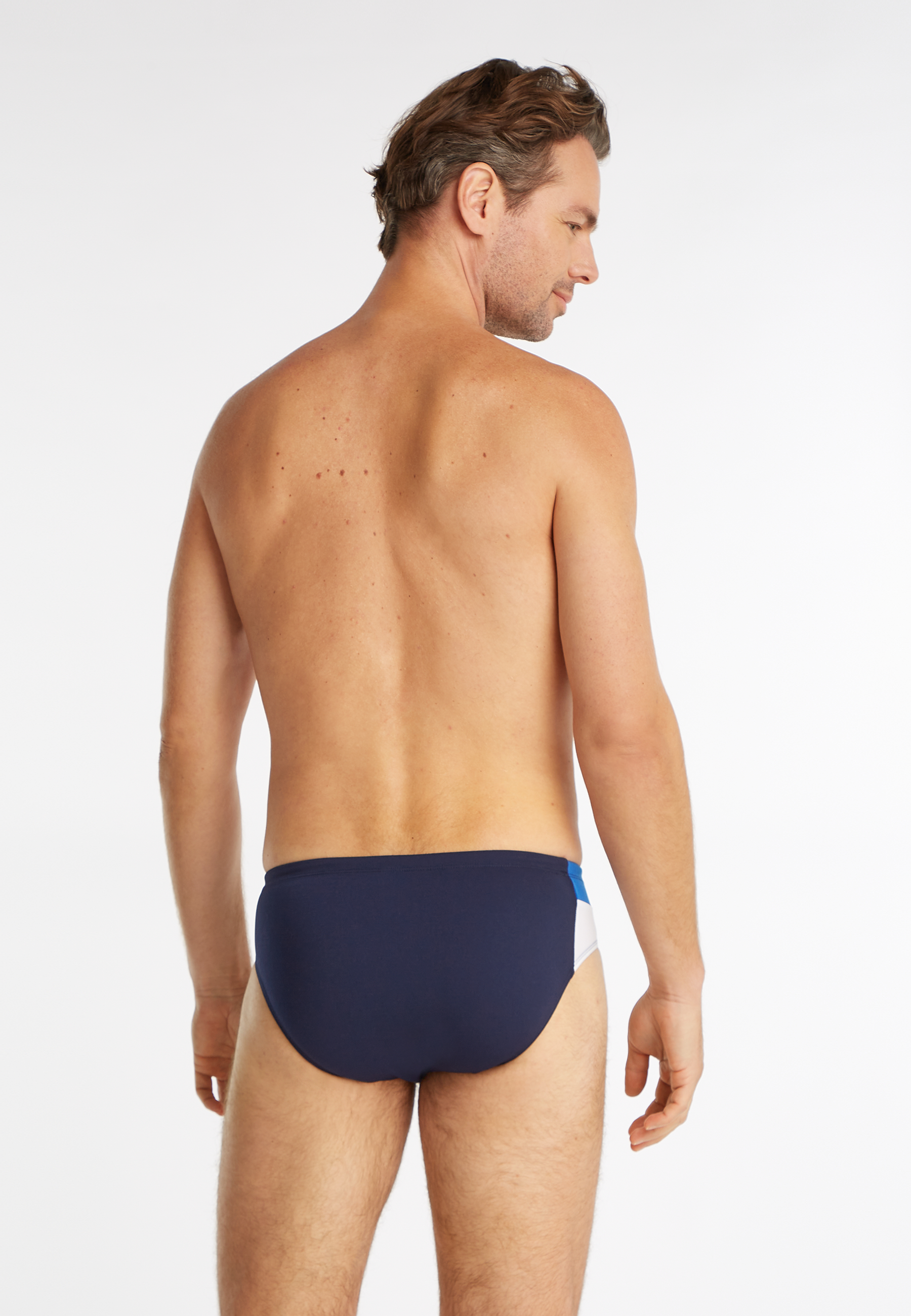Swim brief navy / blue sky
