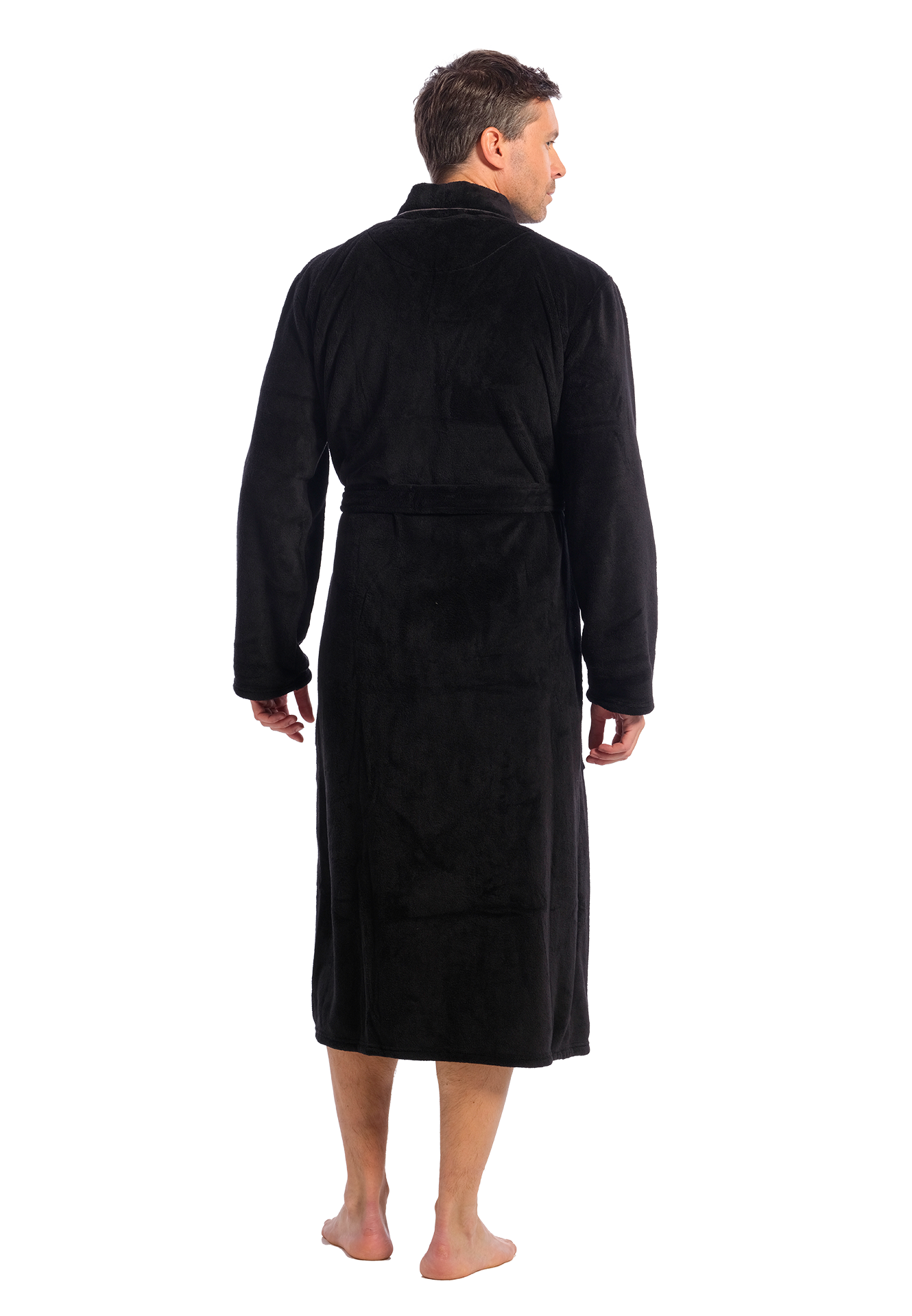 Badjas zwart 