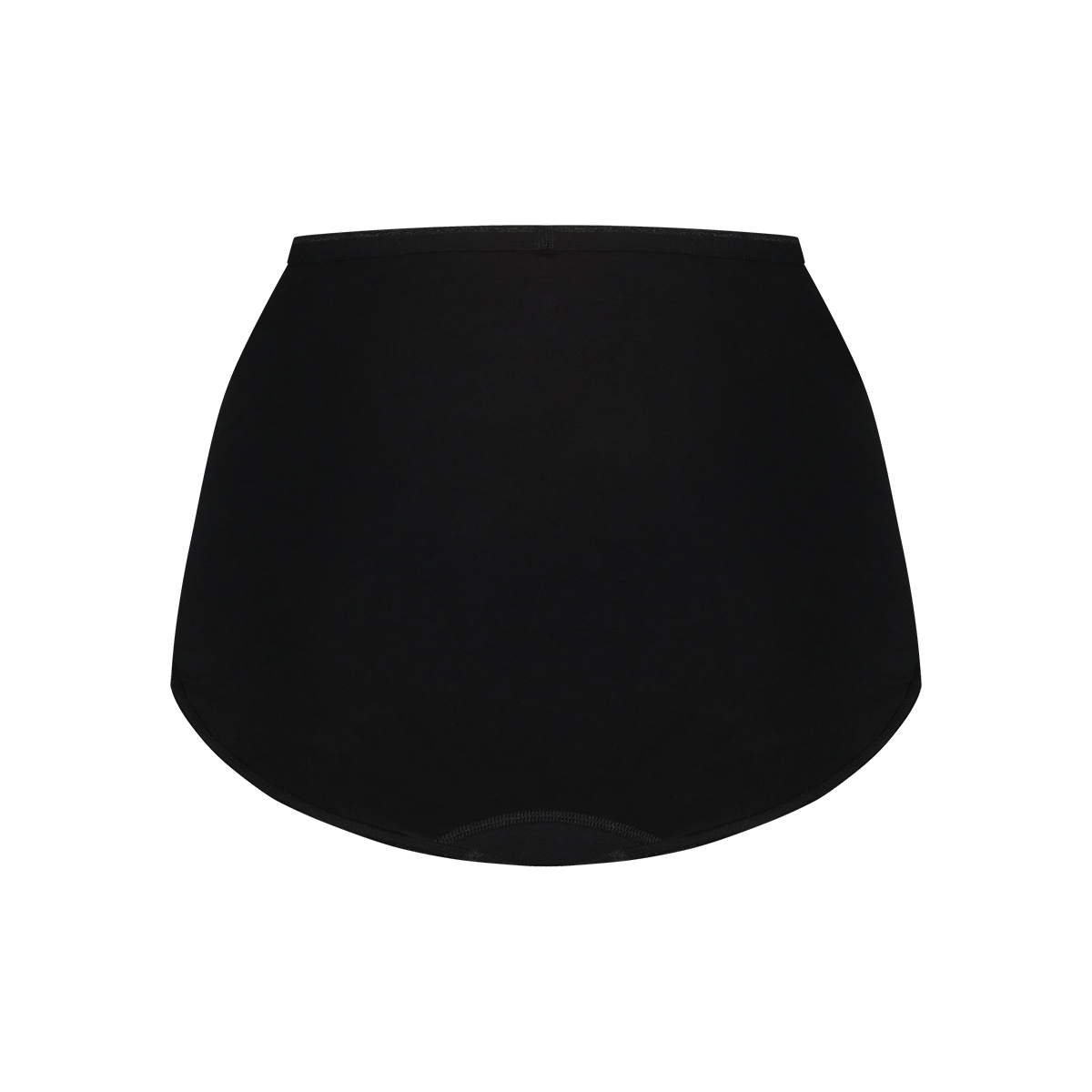 high waist met kant zwart