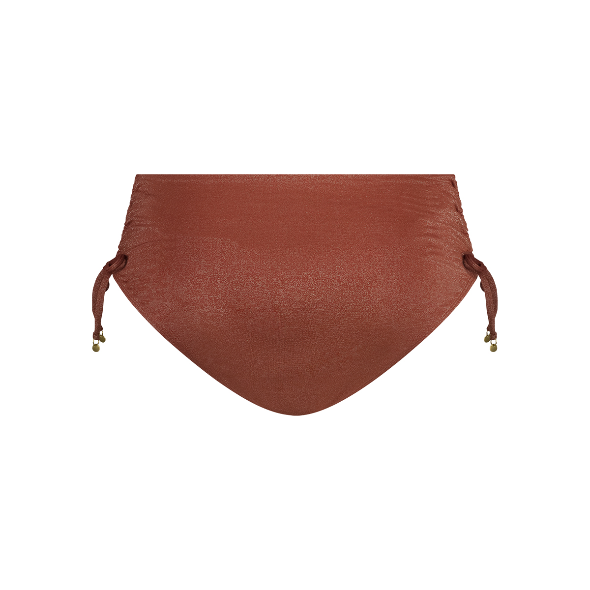 Midi bow bikini bottom warm caramel 