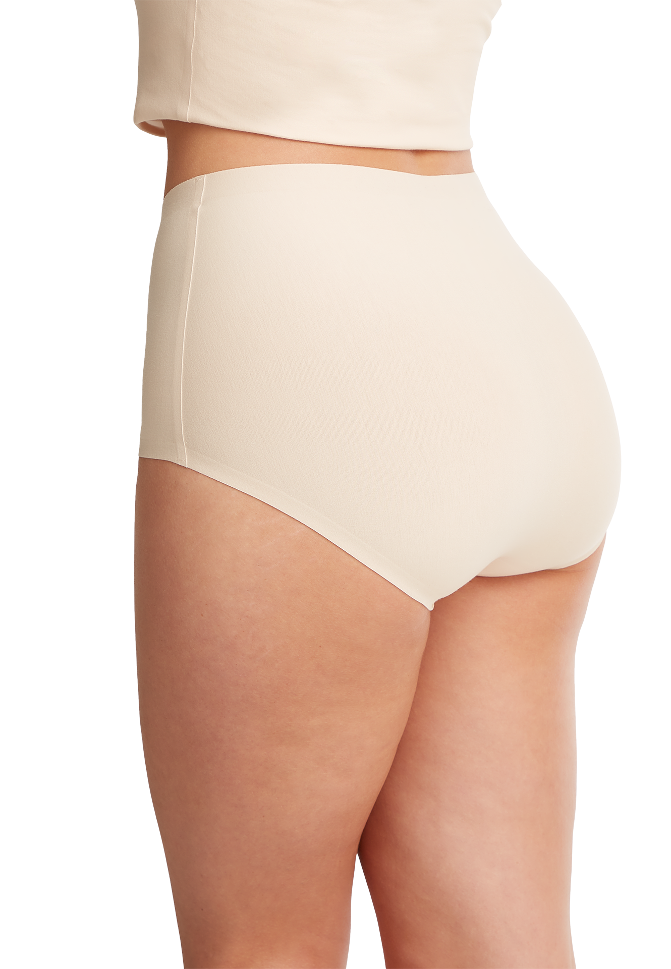 high waist almond