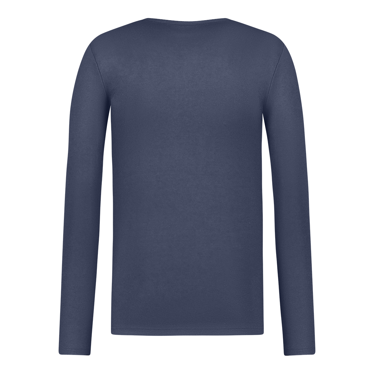 Thermo t-shirt long sleeve v-neck navy