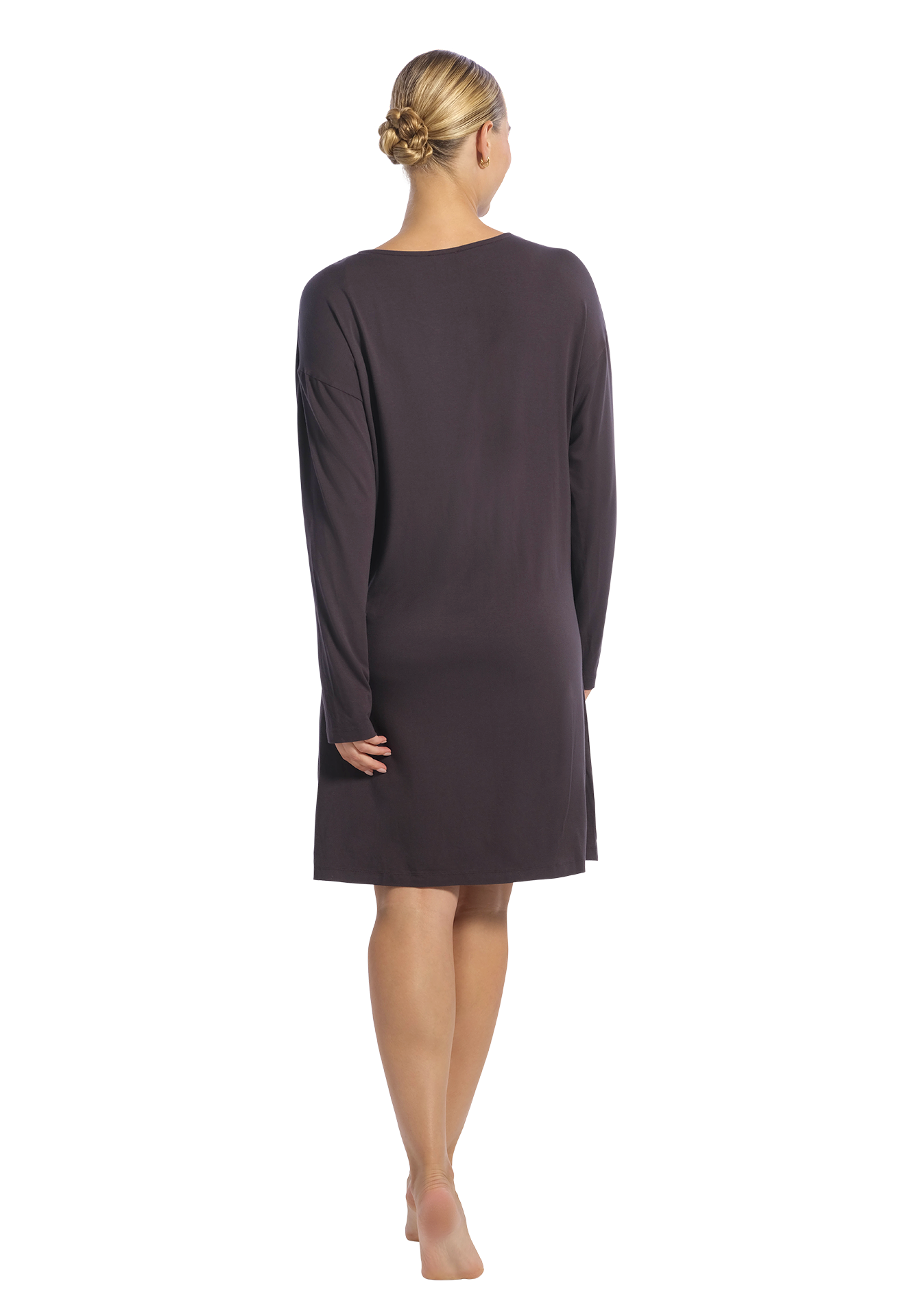 Jurk met lange mouw antra grey 