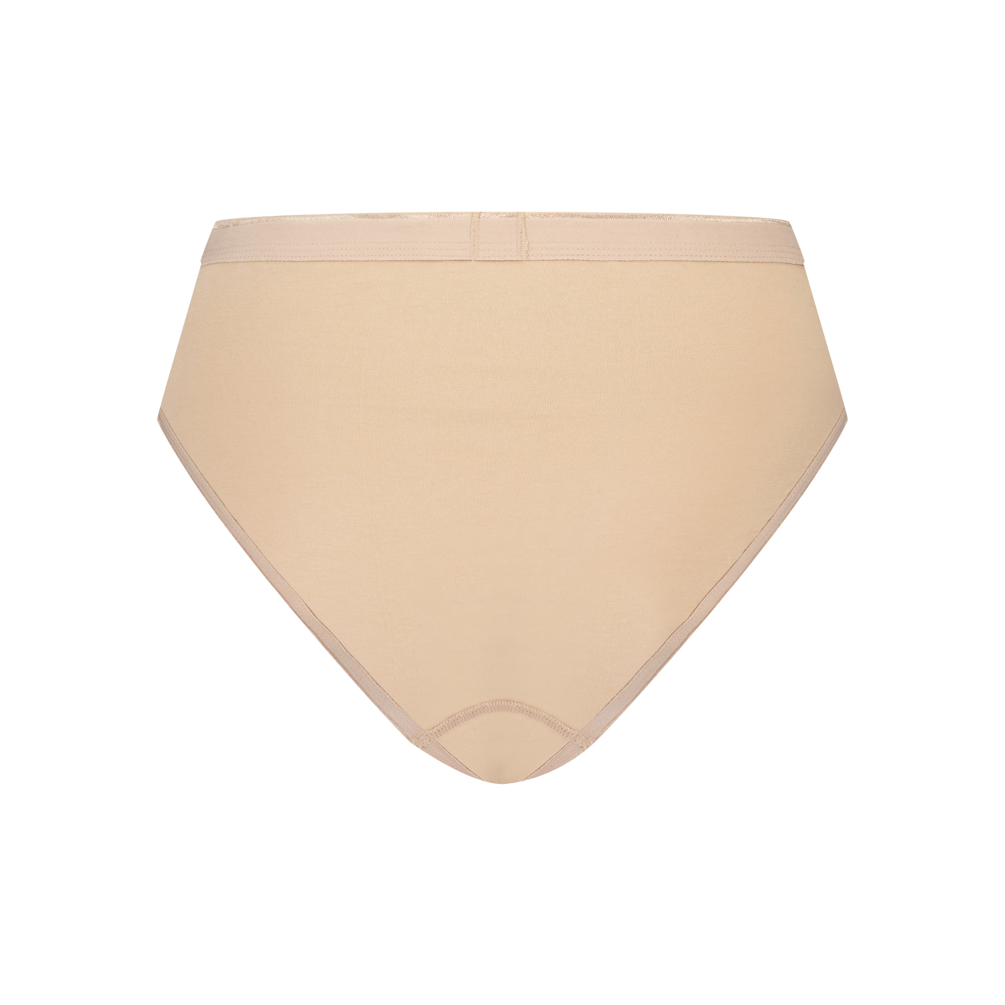 high leg beige 2 pack