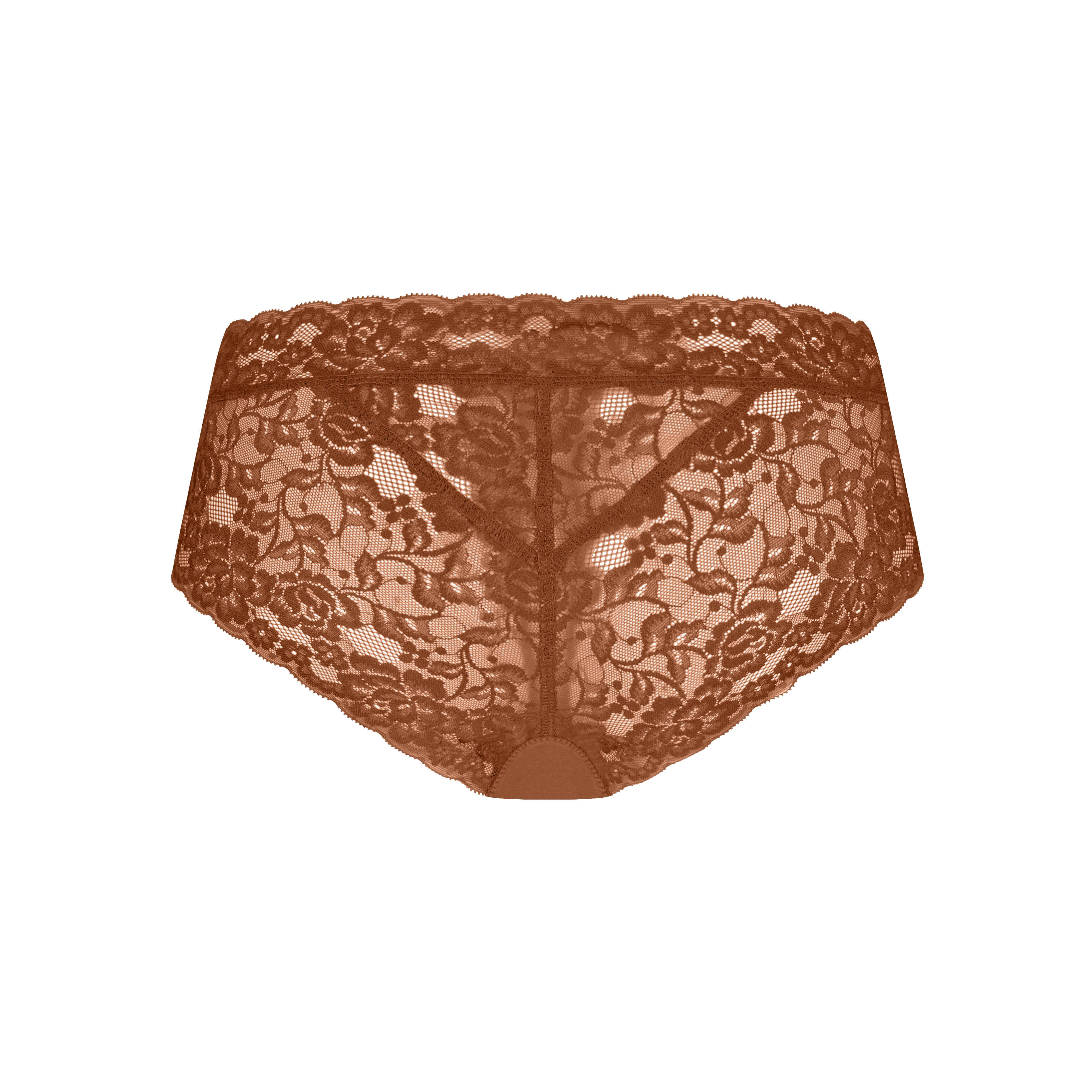 hipster met kant pecan