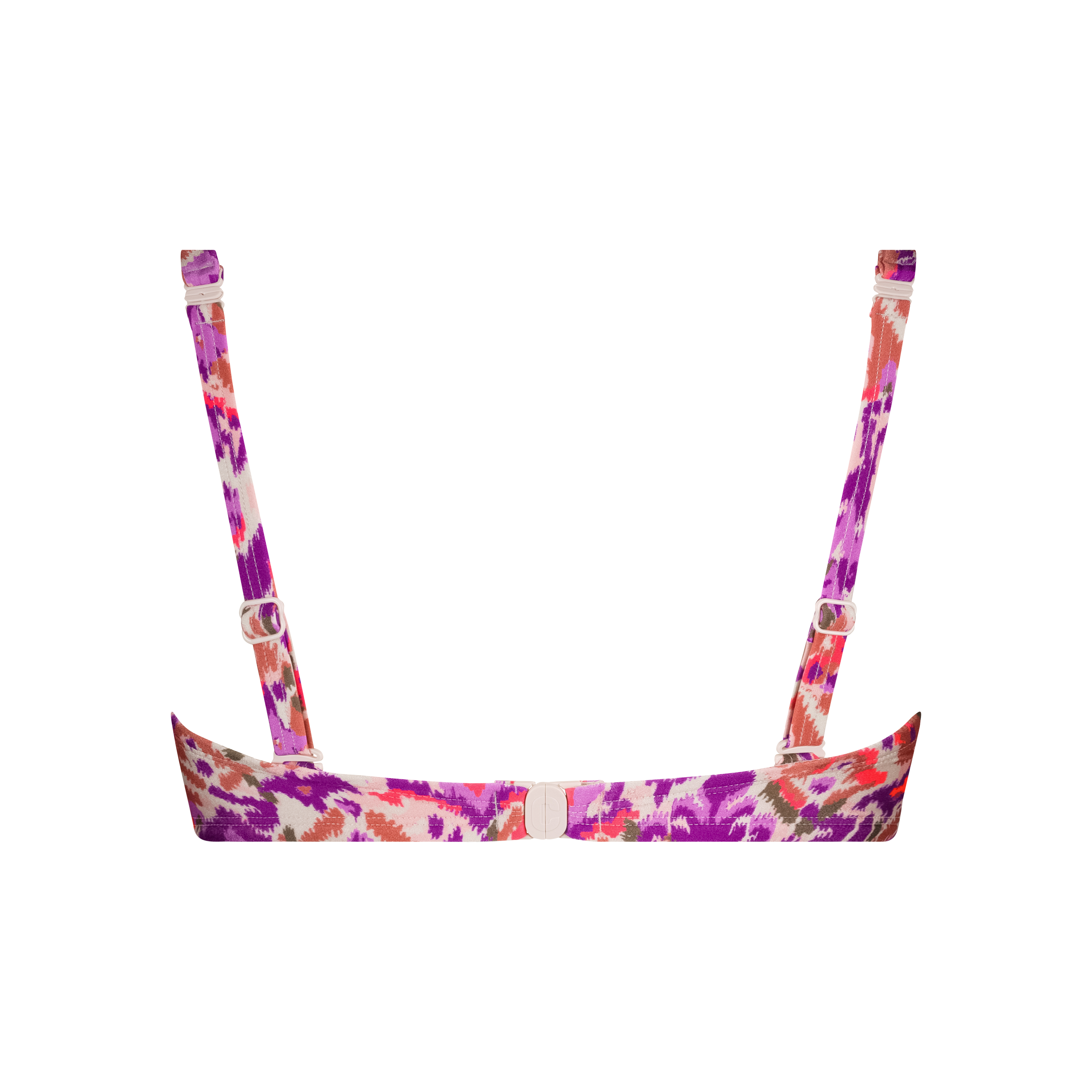 Twisted bikini top summer ikat 