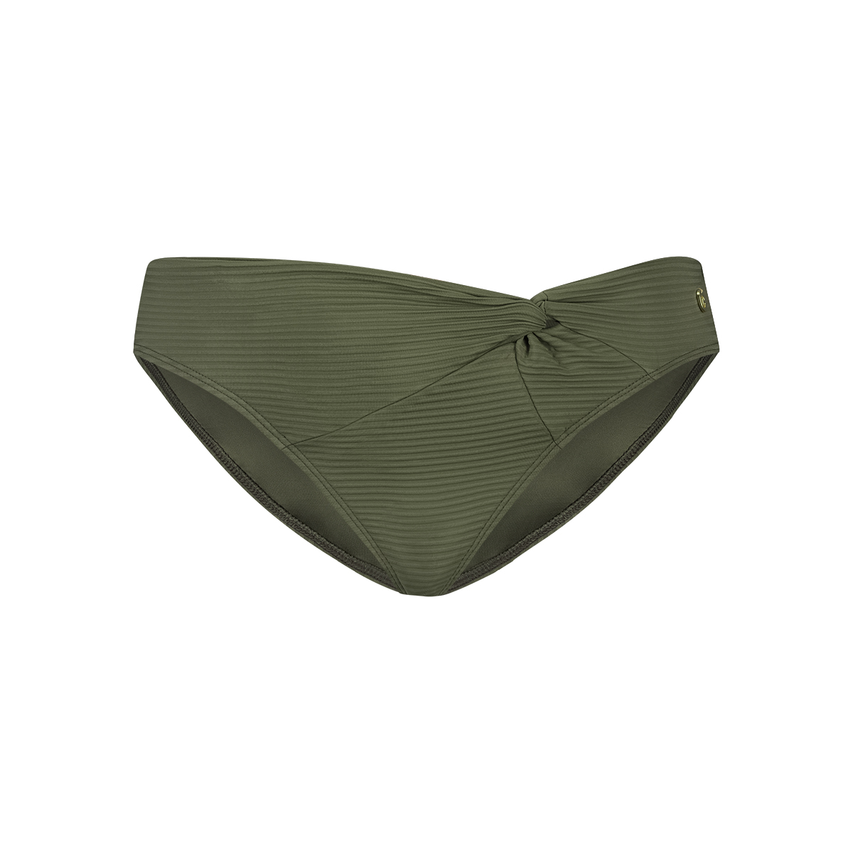 Knot bikini bottom deep olive 
